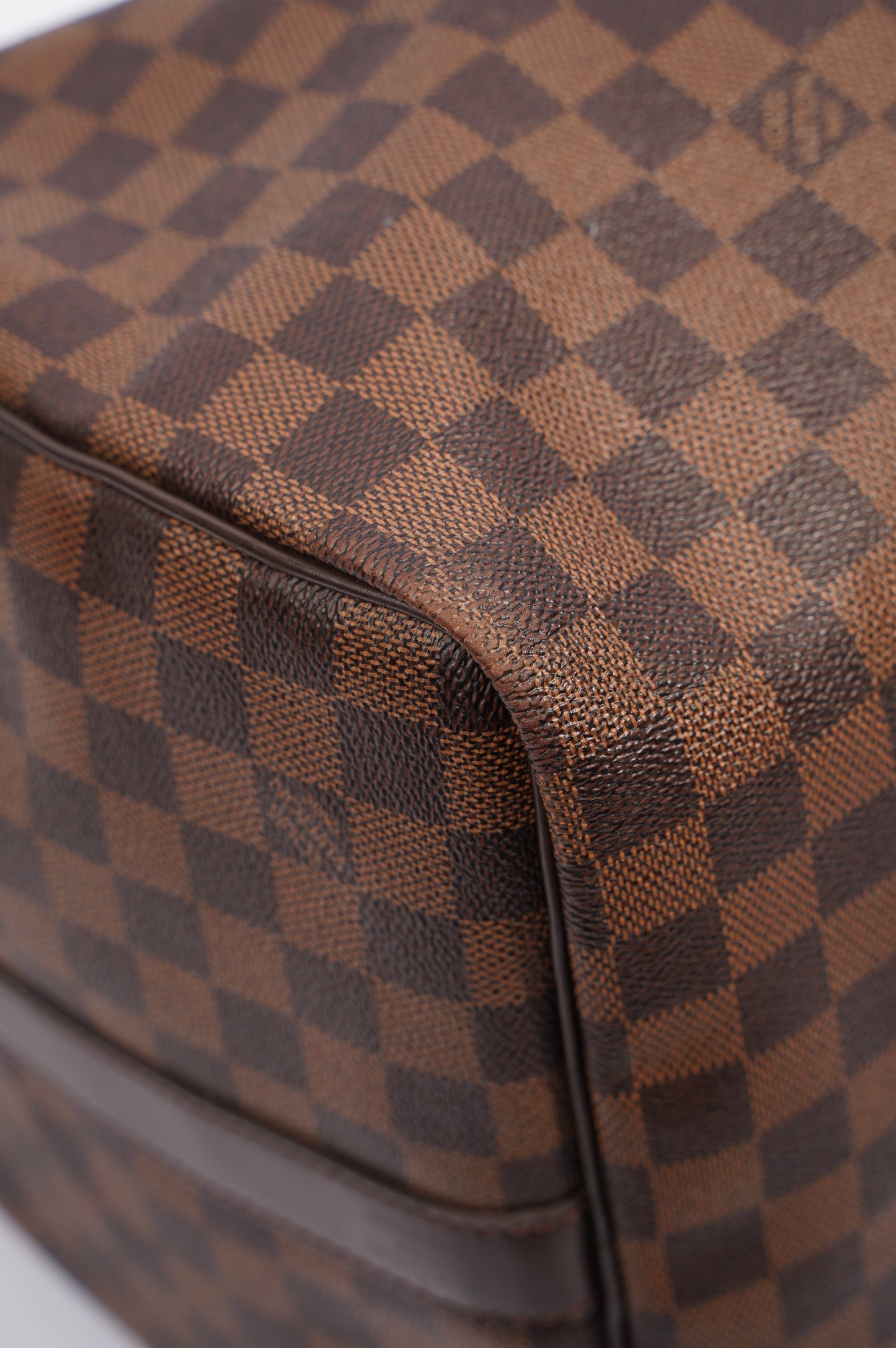 Louis Vuitton Womens Keepall Bandouliere Damier Ebene 55
