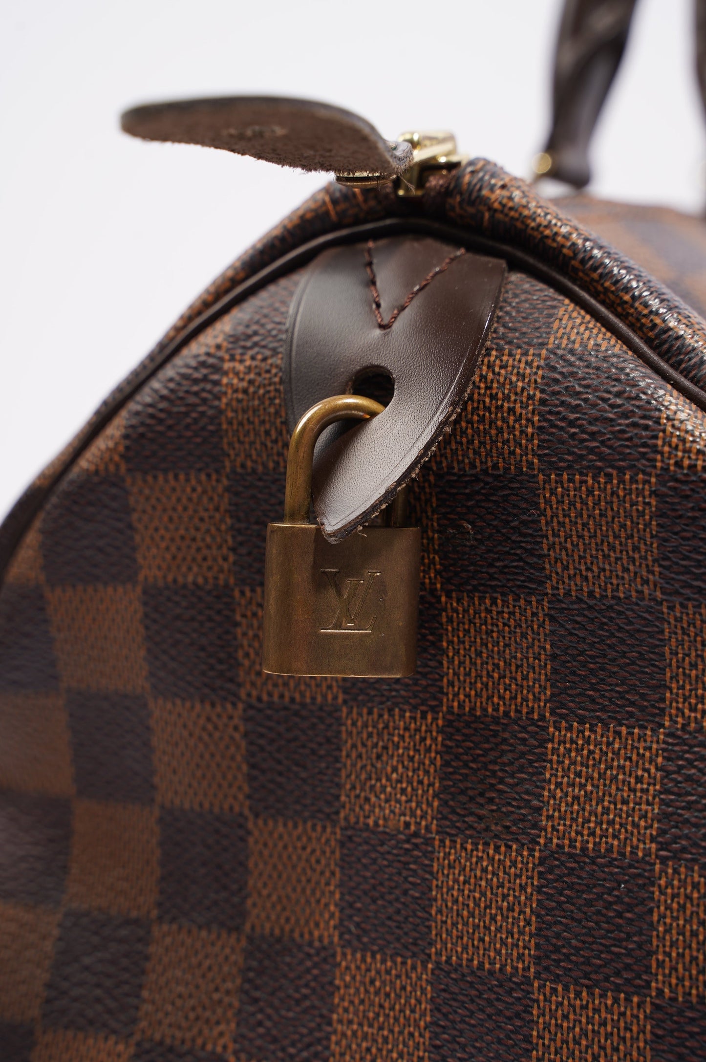Louis Vuitton Womens Speedy Damier Ebene 35