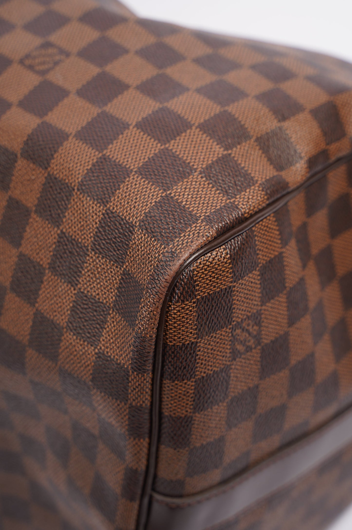Louis Vuitton Womens Keepall Bandouliere Damier Ebene 55
