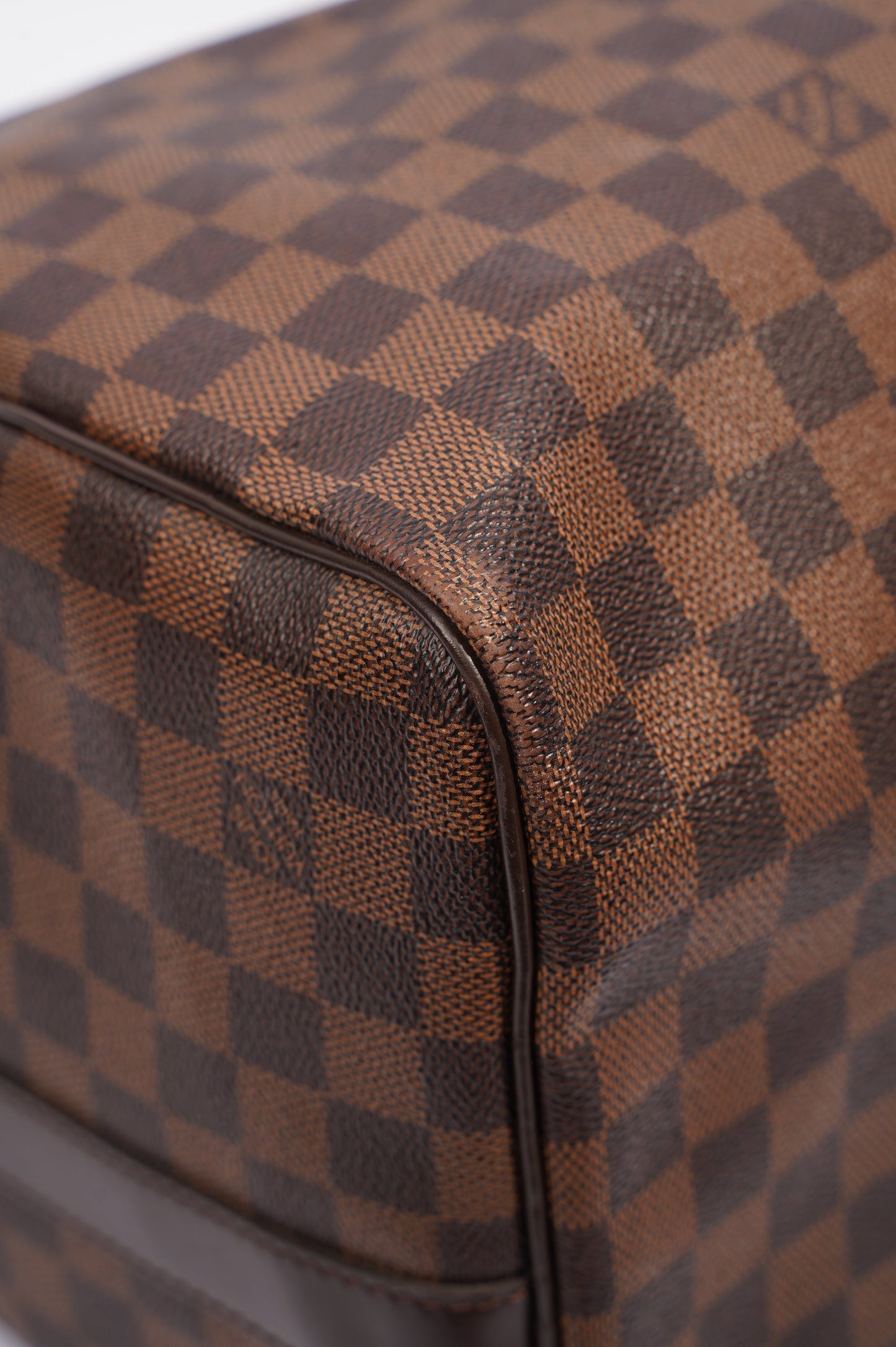 Louis Vuitton Womens Keepall Bandouliere Damier Ebene 55