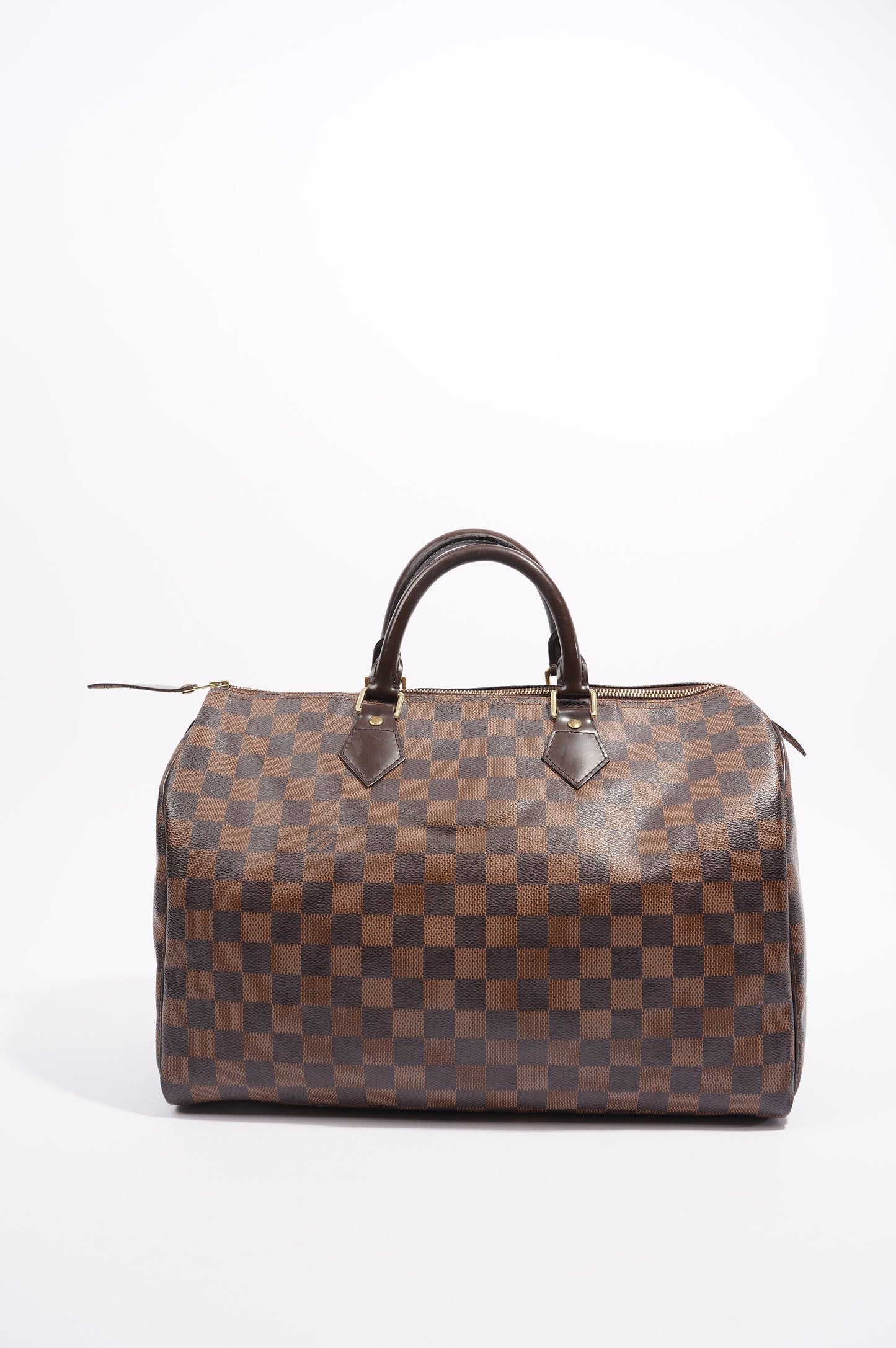 Louis Vuitton Womens Speedy Damier Ebene 35