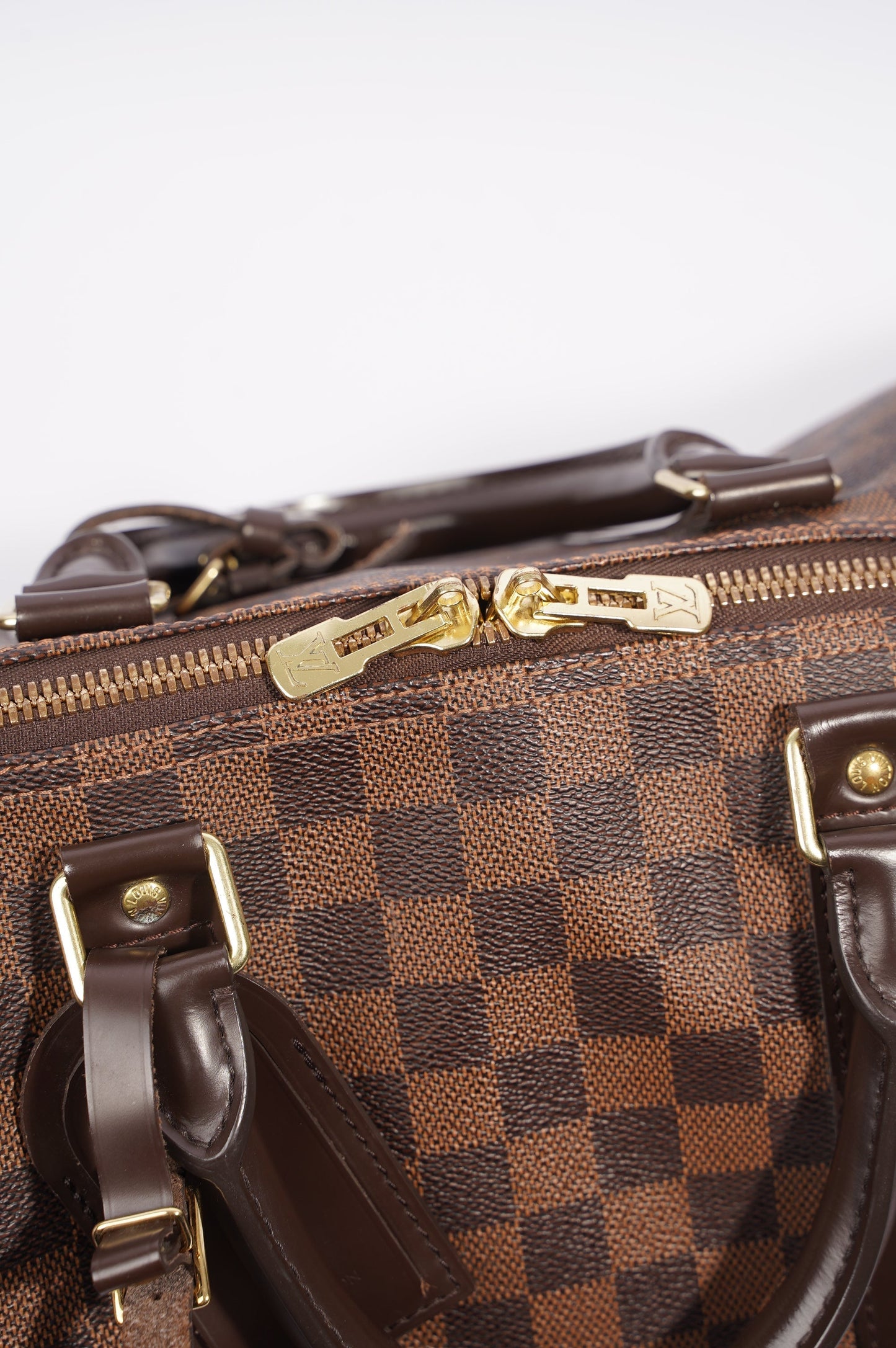 Louis Vuitton Womens Keepall Bandouliere Damier Ebene 55