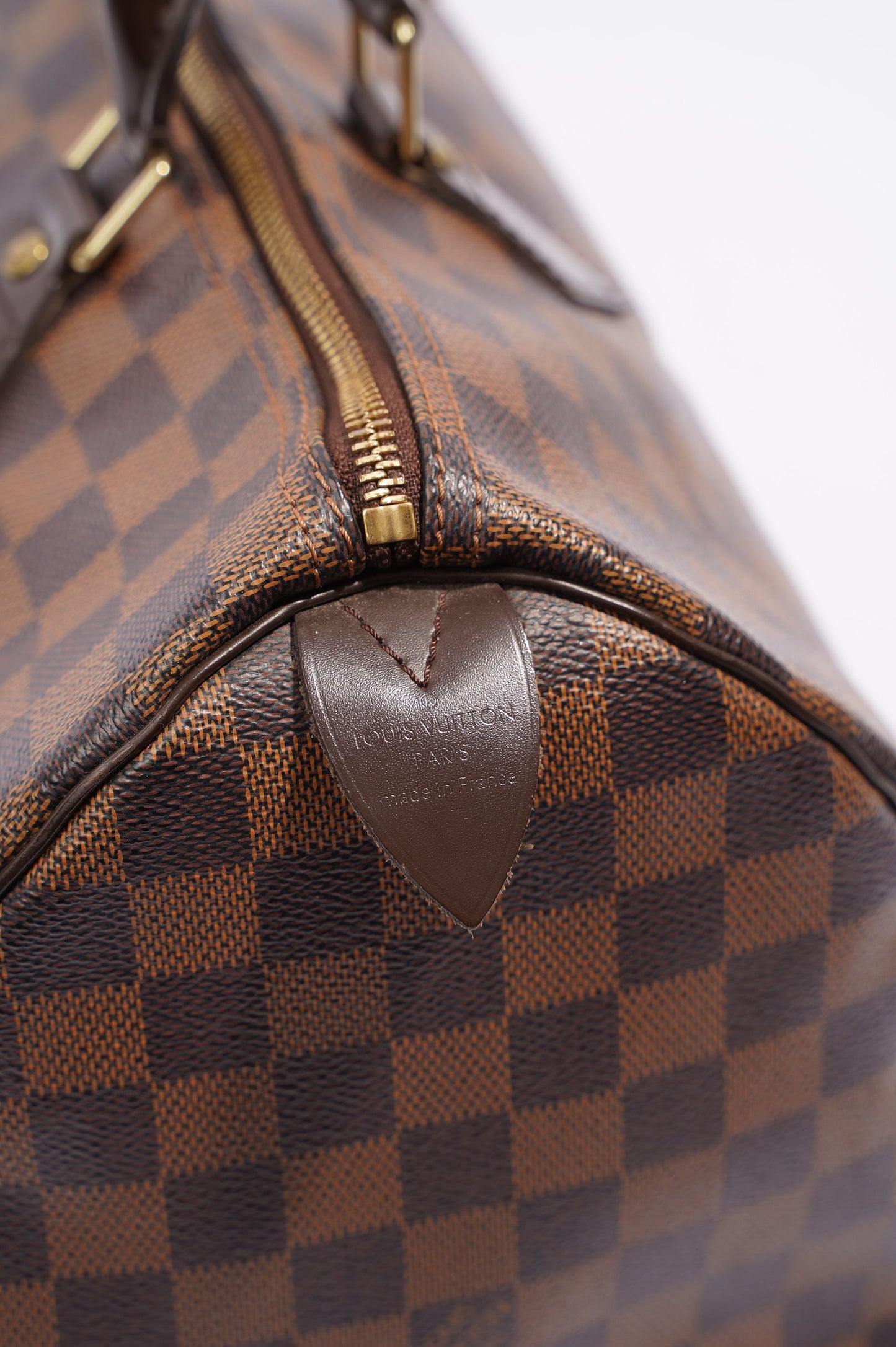 Louis Vuitton Womens Speedy Damier Ebene 35