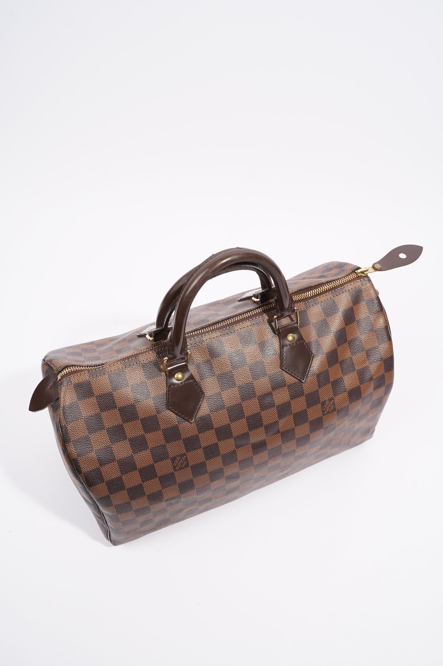 Louis Vuitton Womens Speedy Damier Ebene 35