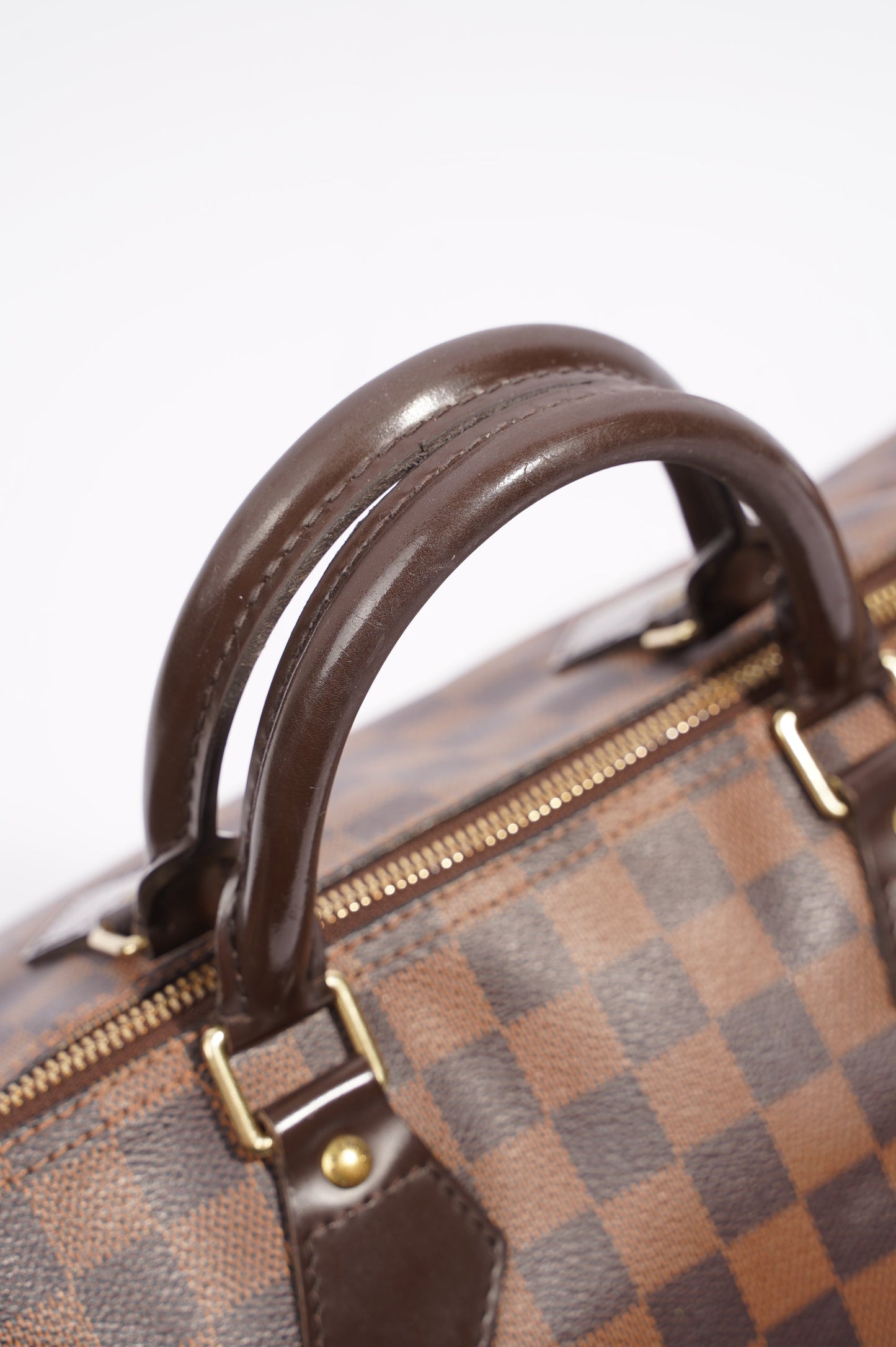 Louis Vuitton Womens Speedy Damier Ebene 35