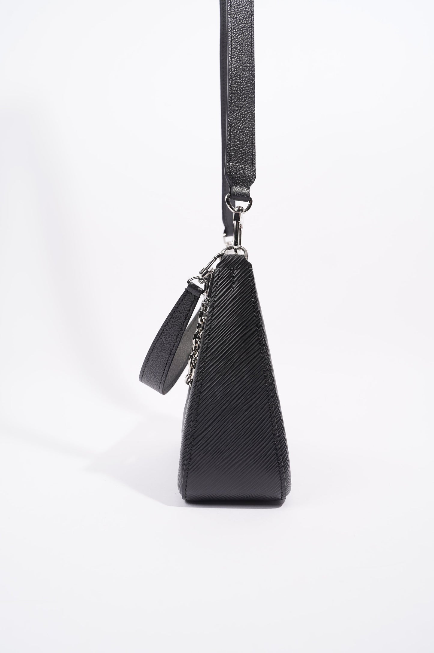 Louis Vuitton Womens Marelle Bag Black Epi Leather