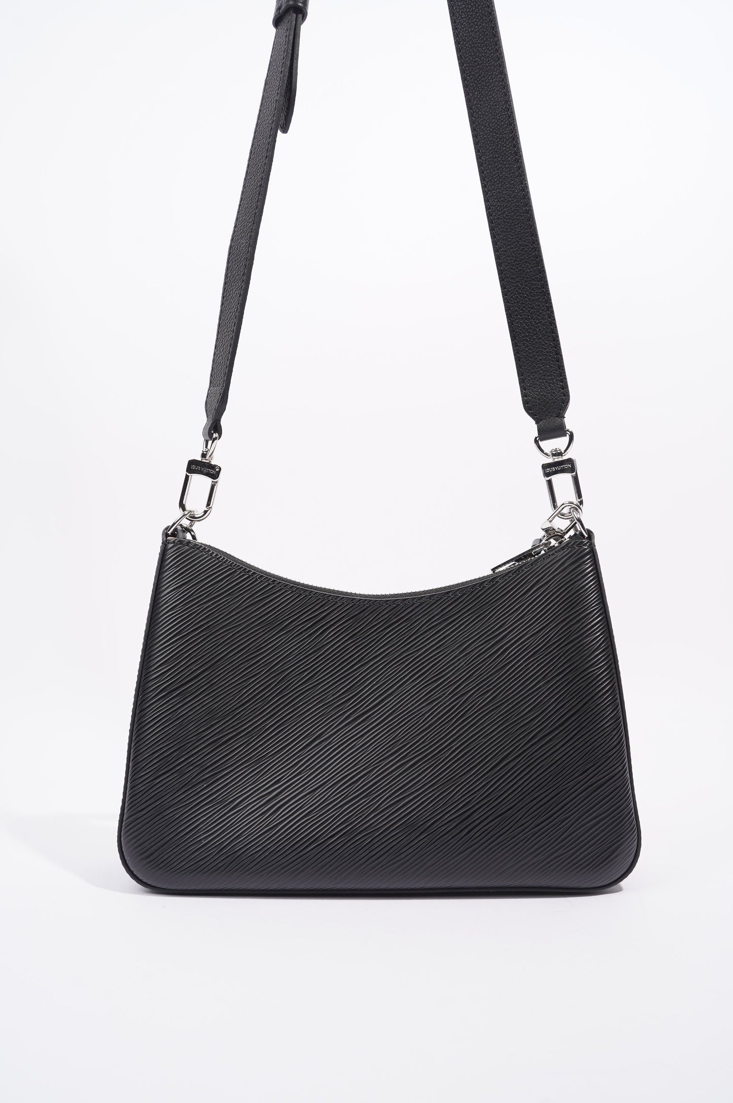 Louis Vuitton Womens Marelle Bag Black Epi Leather