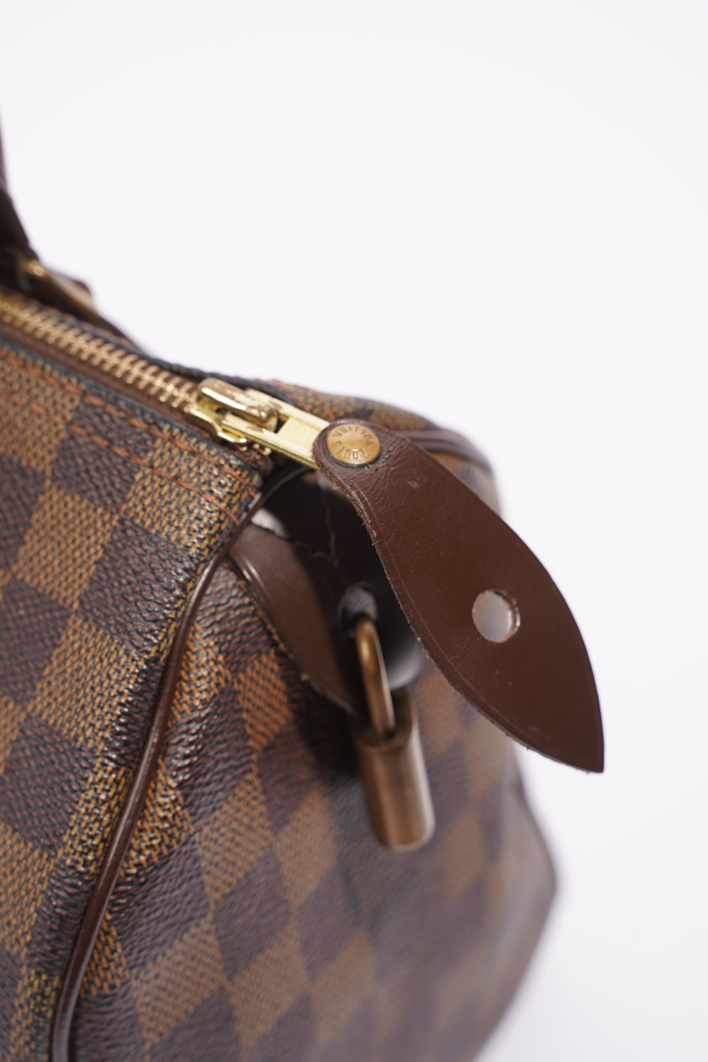 Louis Vuitton Womens Speedy Damier Ebene 25