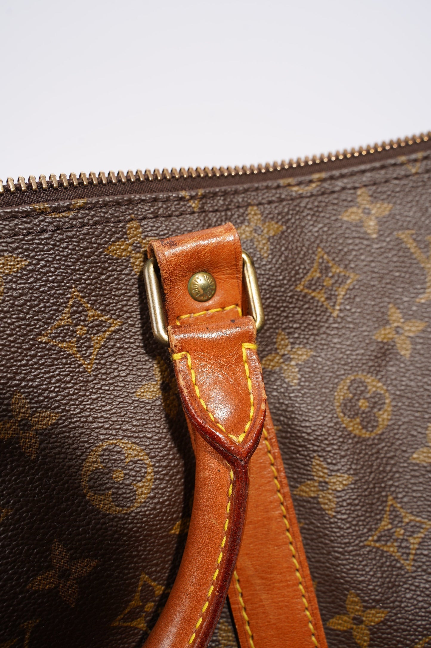 Louis Vuitton Womens Vintage Keepall Bandouliere Monogram 60