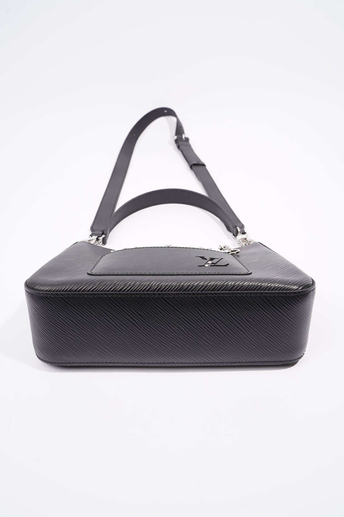 Louis Vuitton Womens Marelle Bag Black Epi Leather