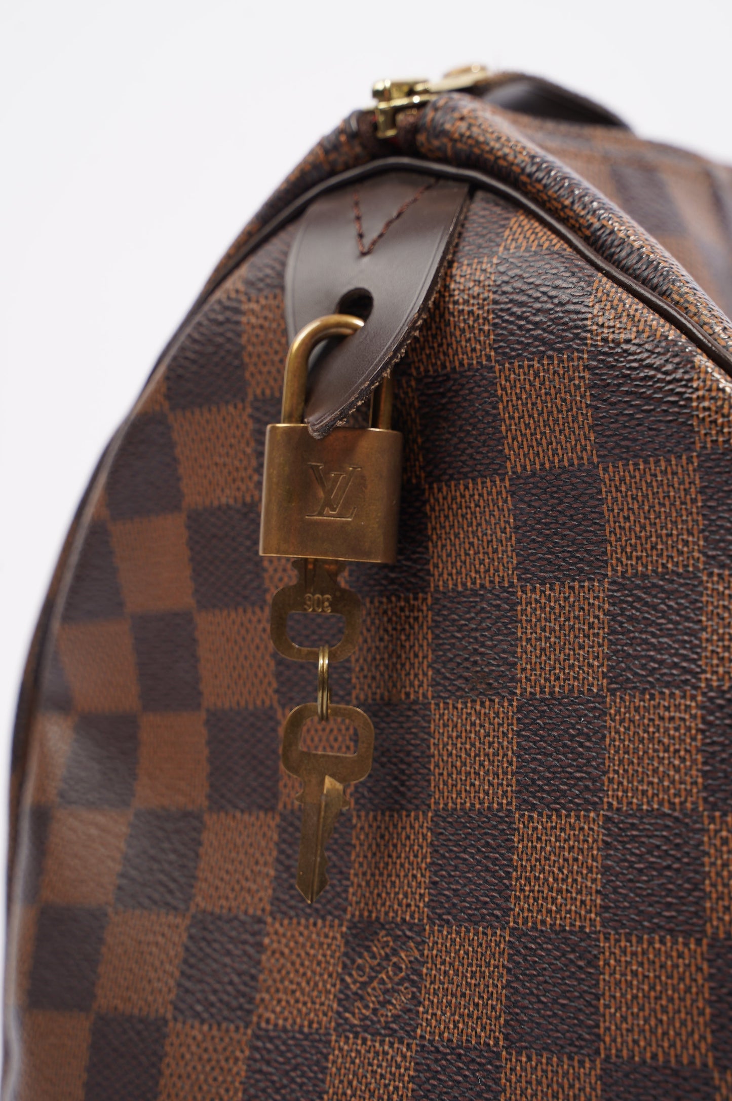 Louis Vuitton Womens Speedy Damier Ebene 35