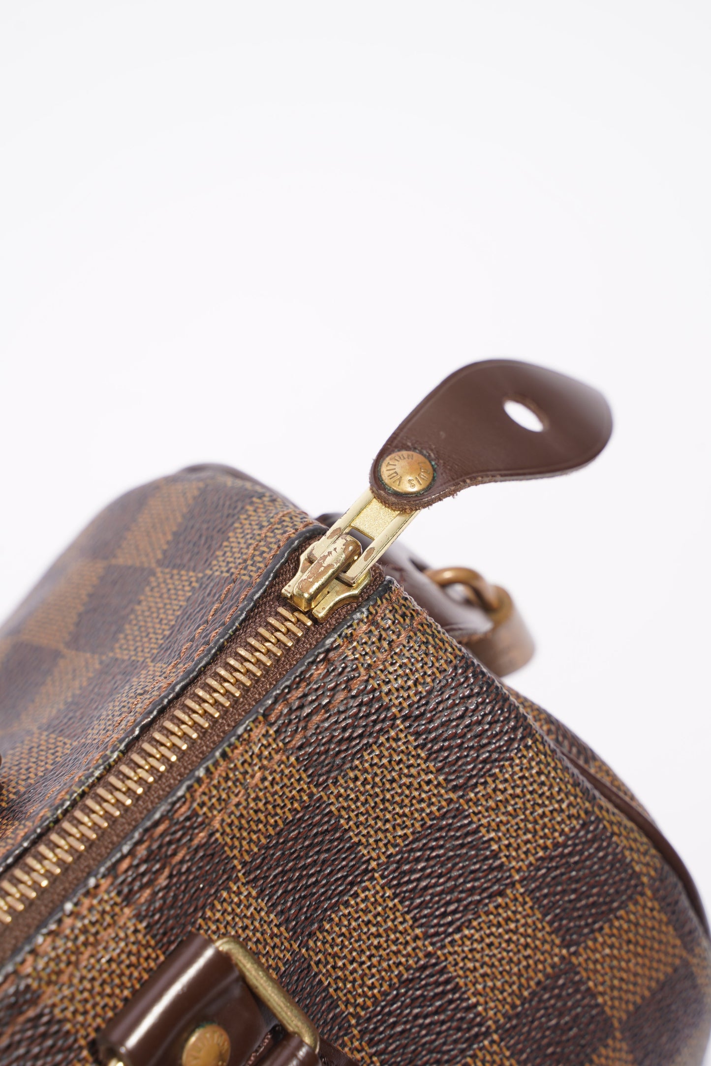 Louis Vuitton Womens Speedy Damier Ebene 25