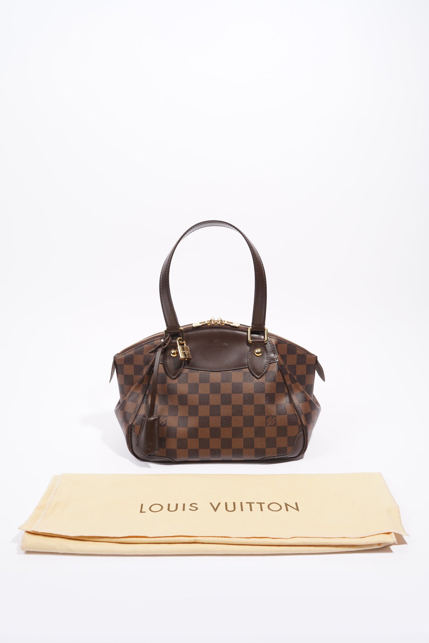 Louis Vuitton Womens Verona Damier Ebene PM