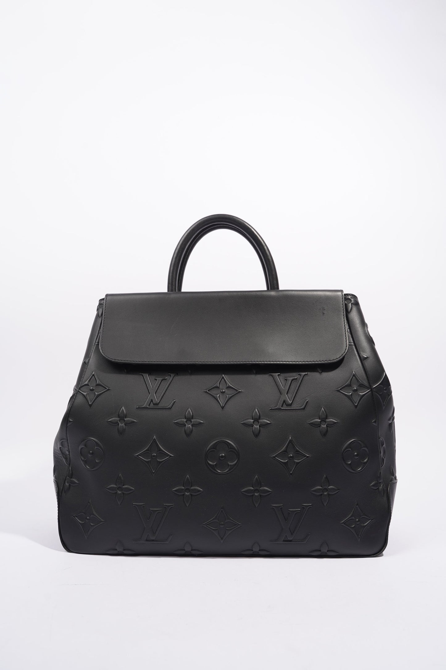 Louis Vuitton Womens Steamer Tote Black