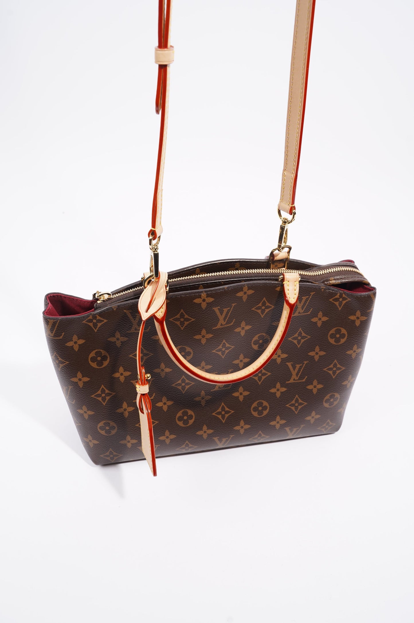 Louis Vuitton Womens Petit Palais Tote Bag Monogram
