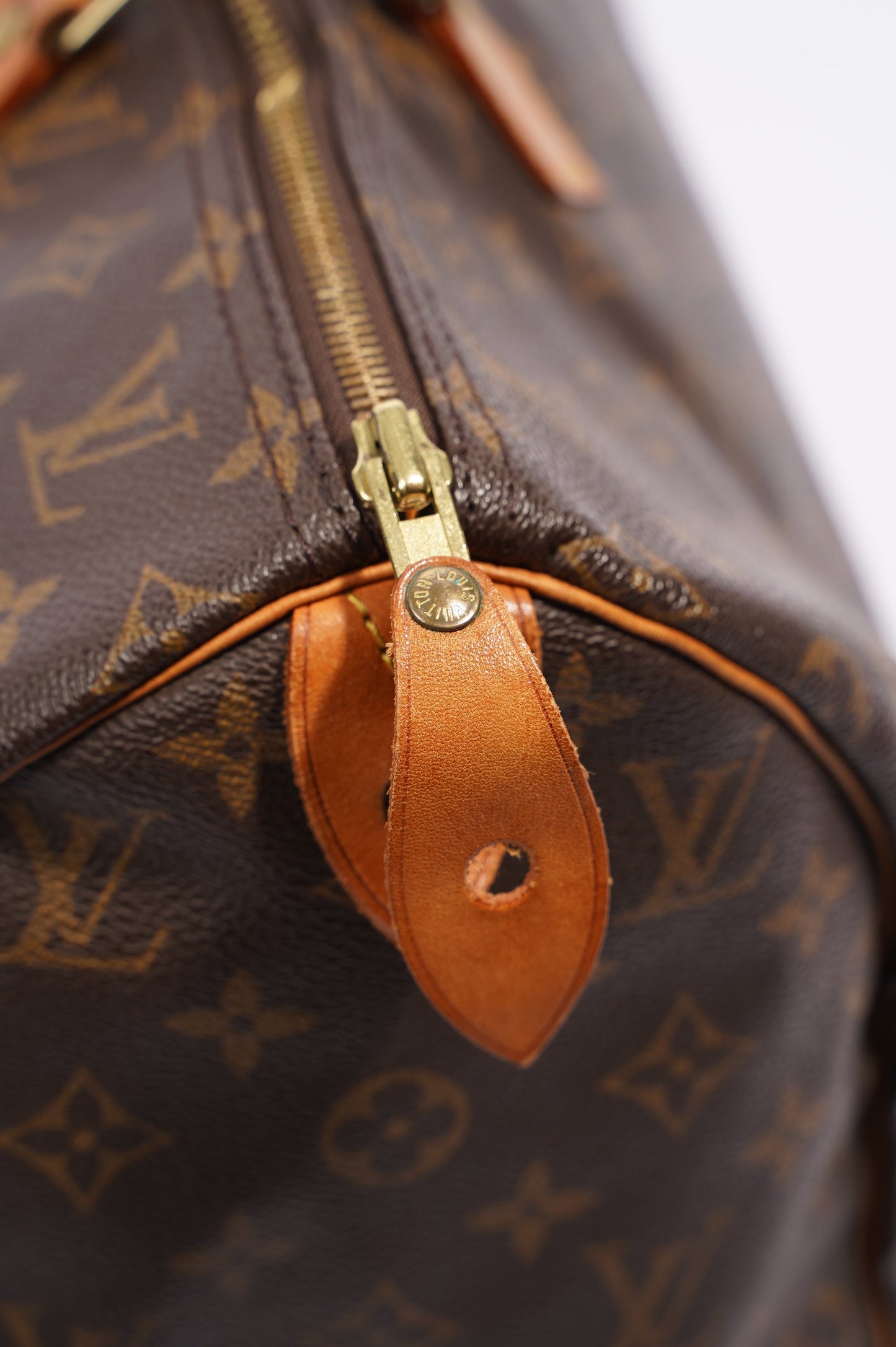 Louis Vuitton Womens Vintage Speedy Monogram 40