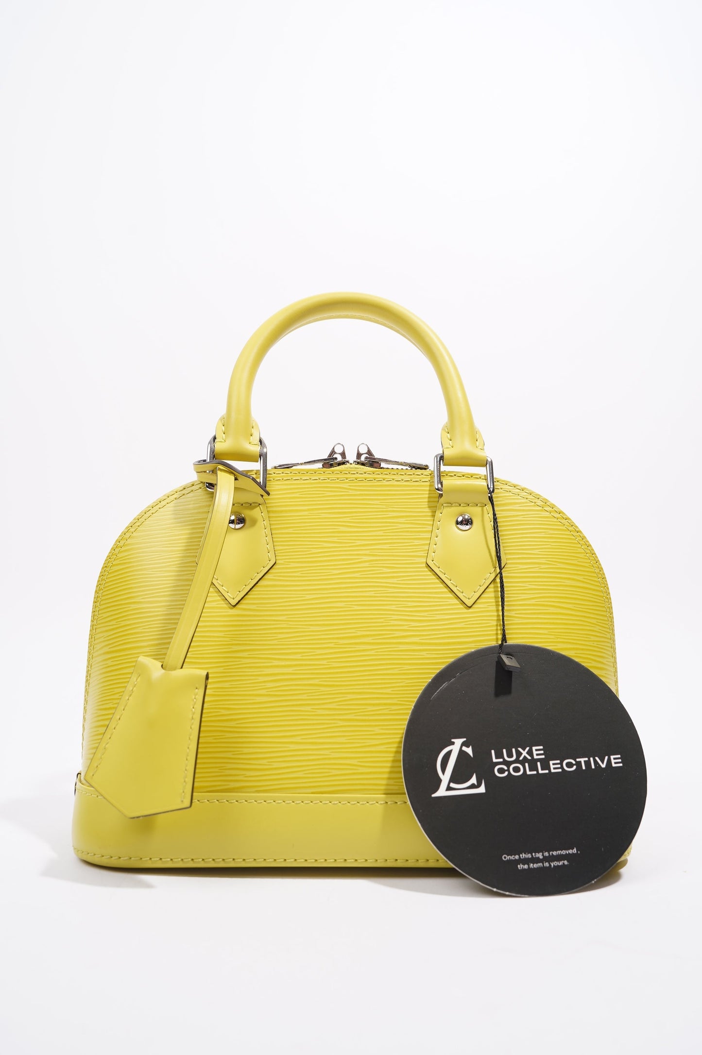 Louis Vuitton Womens Alma Epi Green BB