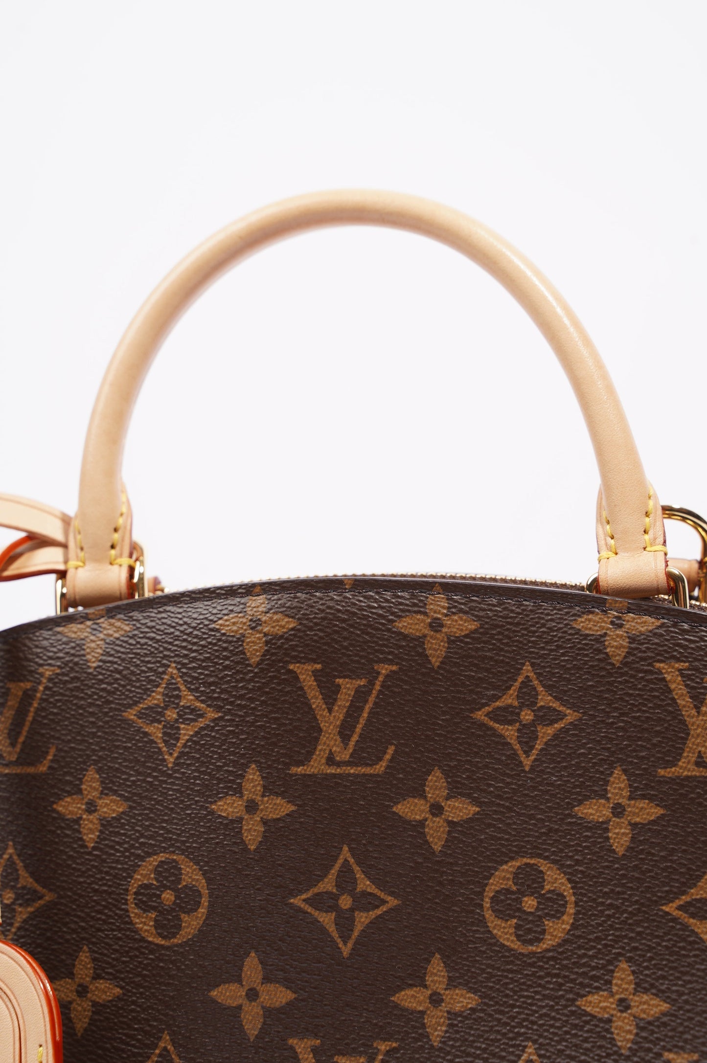 Louis Vuitton Womens Petit Palais Tote Bag Monogram