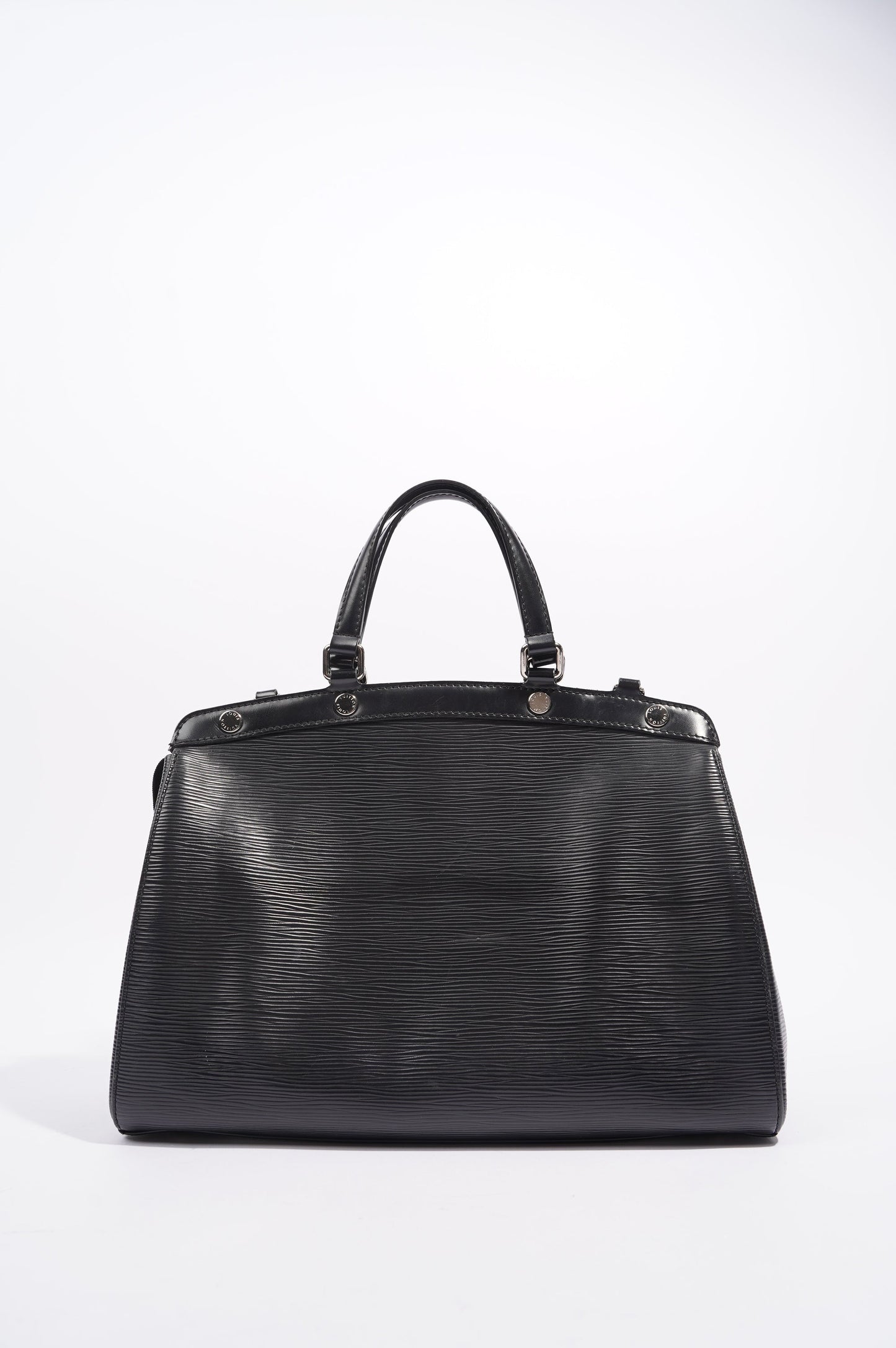 Louis Vuitton Womens Brea Black Epi Leather MM
