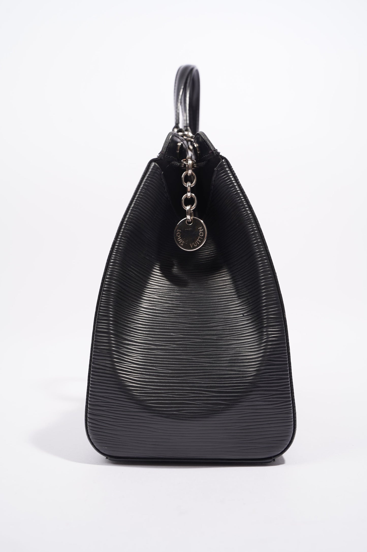Louis Vuitton Womens Brea Black Epi Leather MM