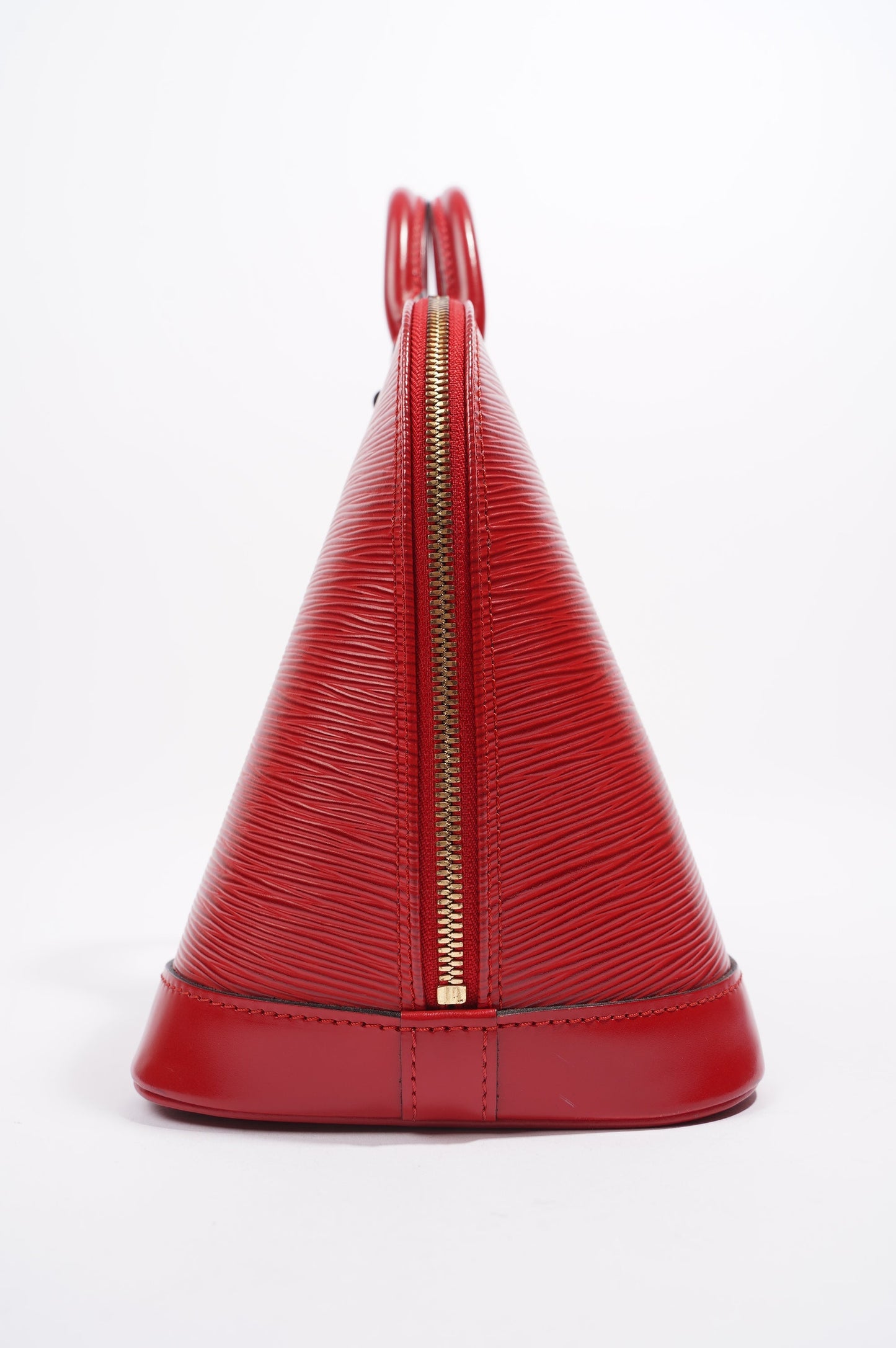 Louis Vuitton Womens Alma Red Epi Leather PM