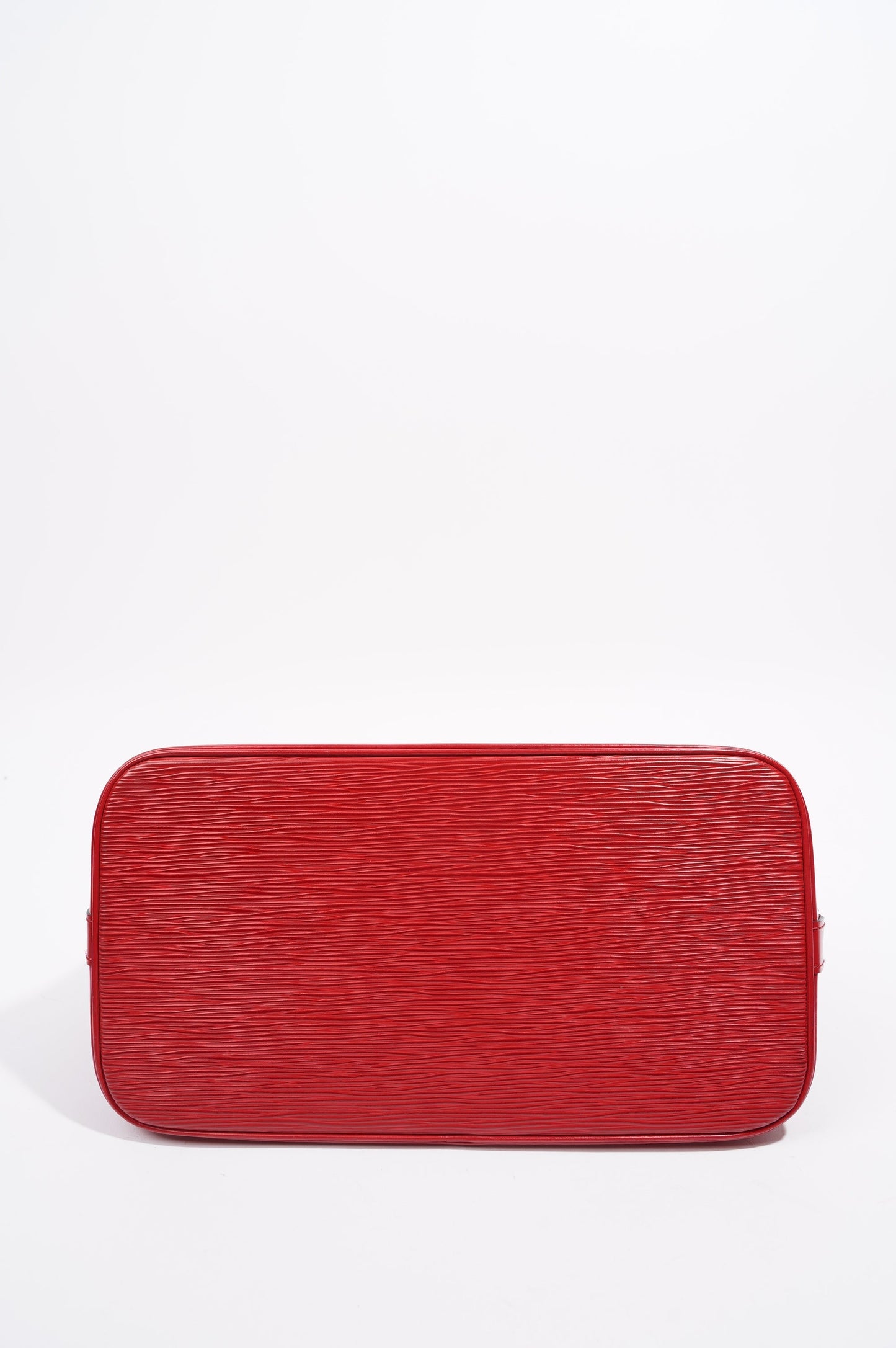 Louis Vuitton Womens Alma Red Epi Leather PM