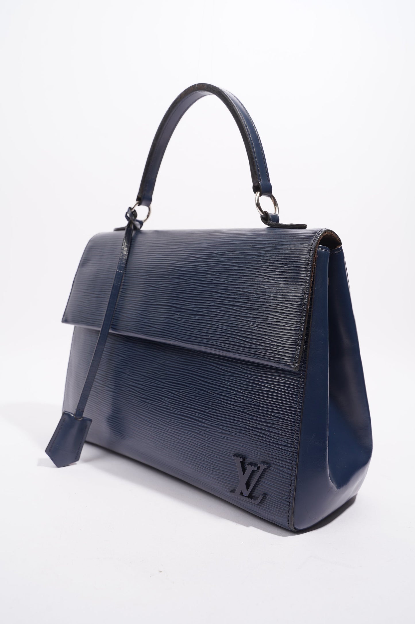 Louis Vuitton Womens Cluny Bag Indigo Epi Leather MM