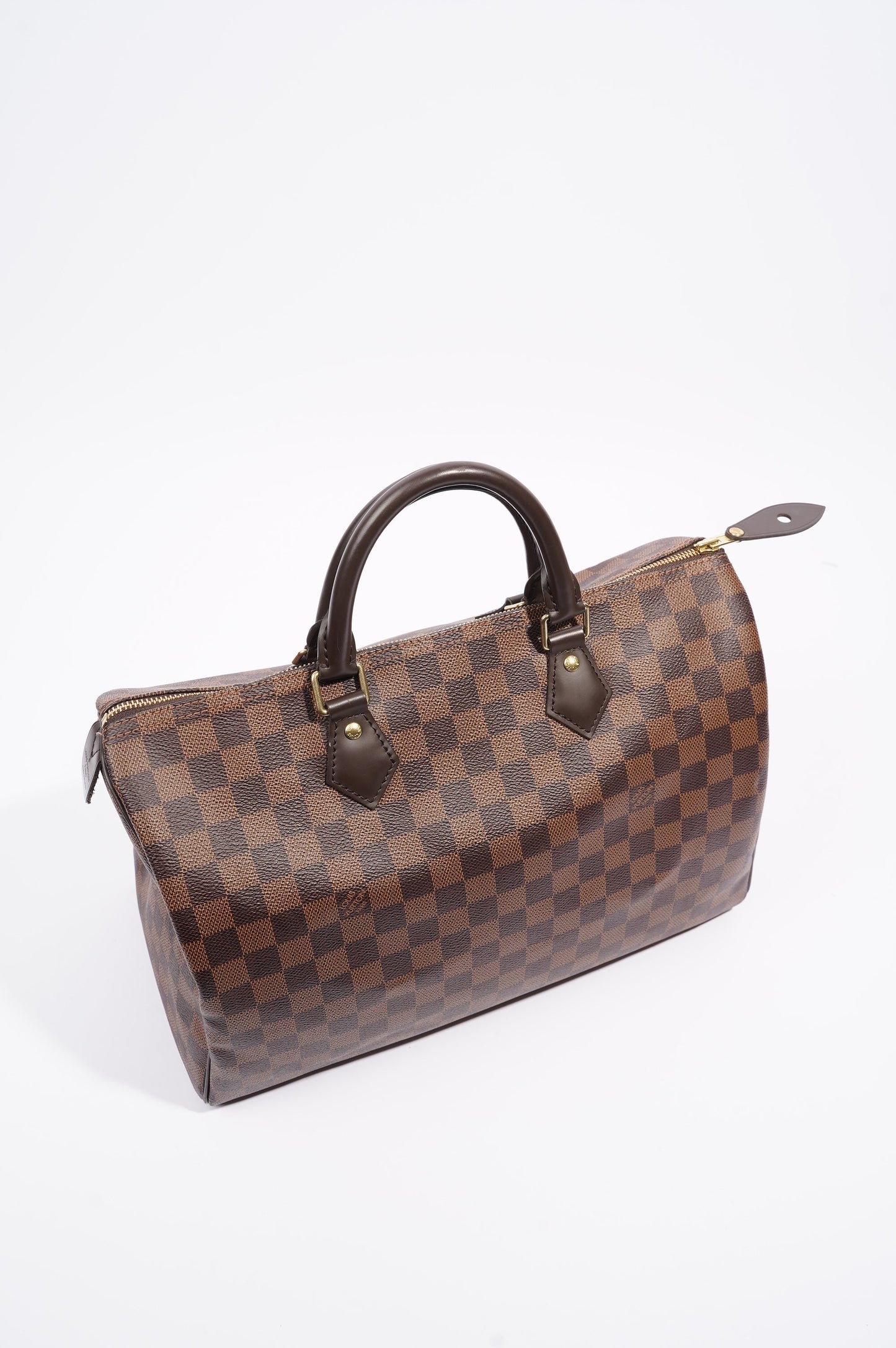 Louis Vuitton Womens Speedy Damier Ebene 35
