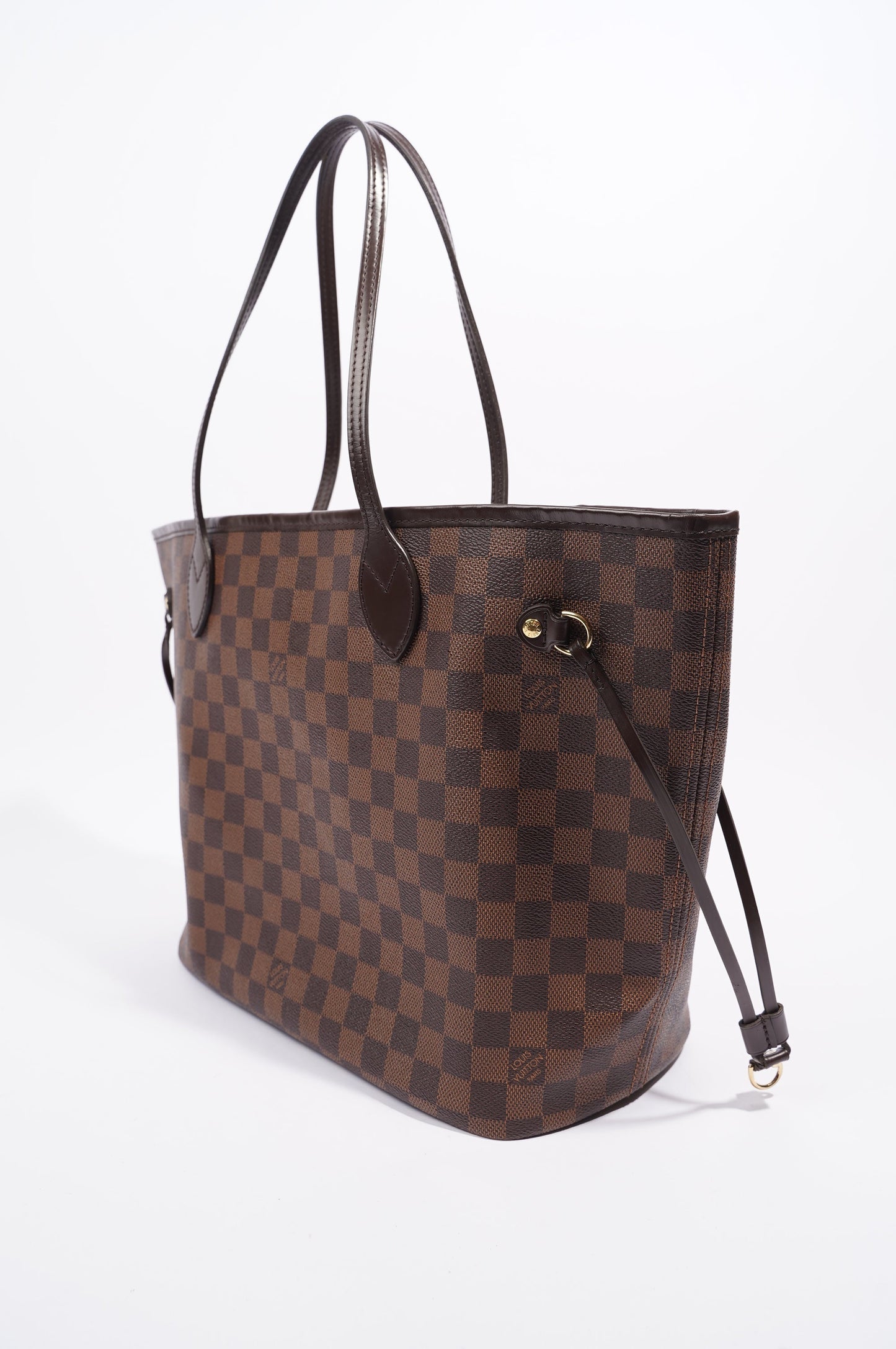 Louis Vuitton Womens Neverfull Damier Ebene MM