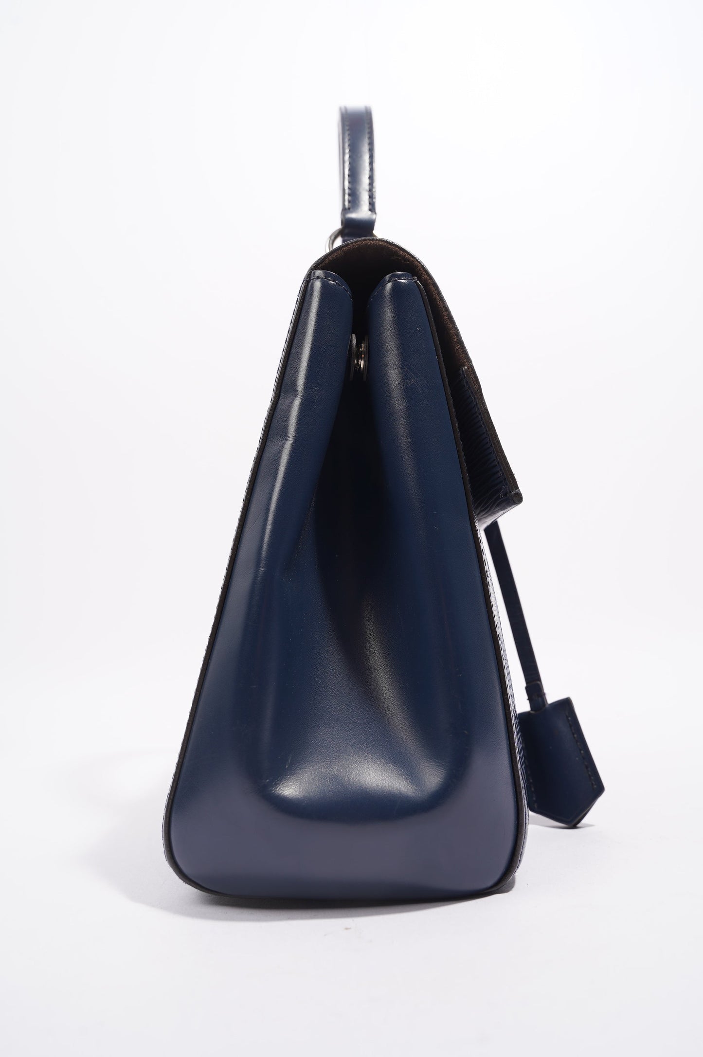 Louis Vuitton Womens Cluny Bag Indigo Epi Leather MM