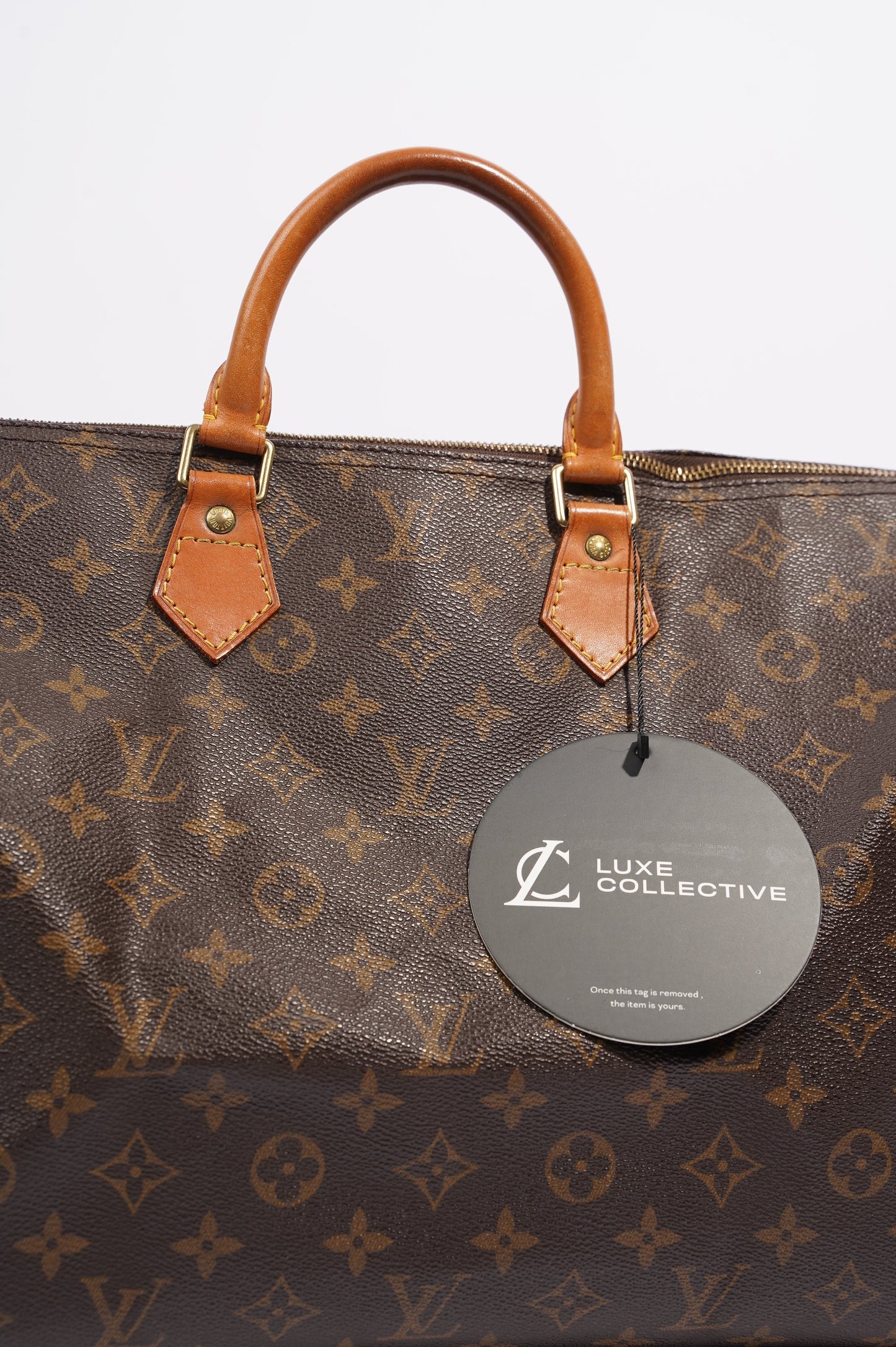 Louis Vuitton Womens Vintage Speedy Monogram 40
