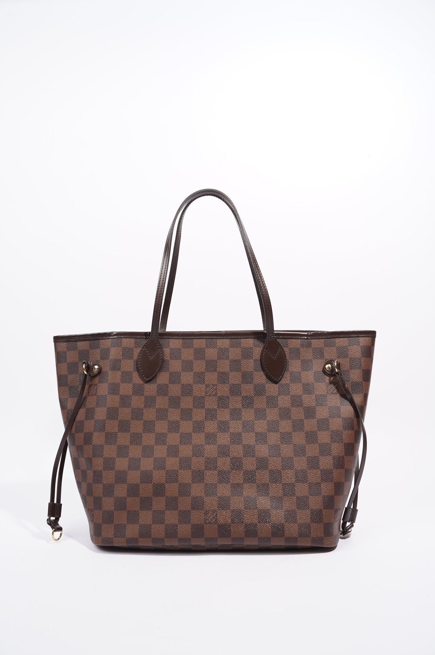 Louis Vuitton Womens Neverfull Damier Ebene MM