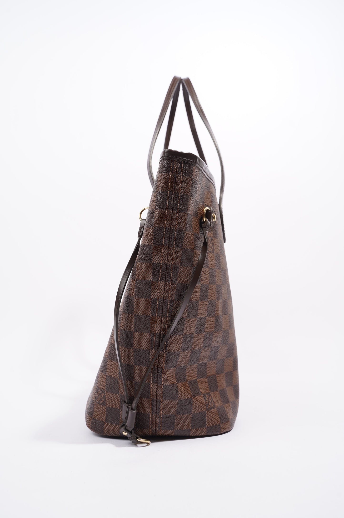 Louis Vuitton Womens Neverfull Damier Ebene MM