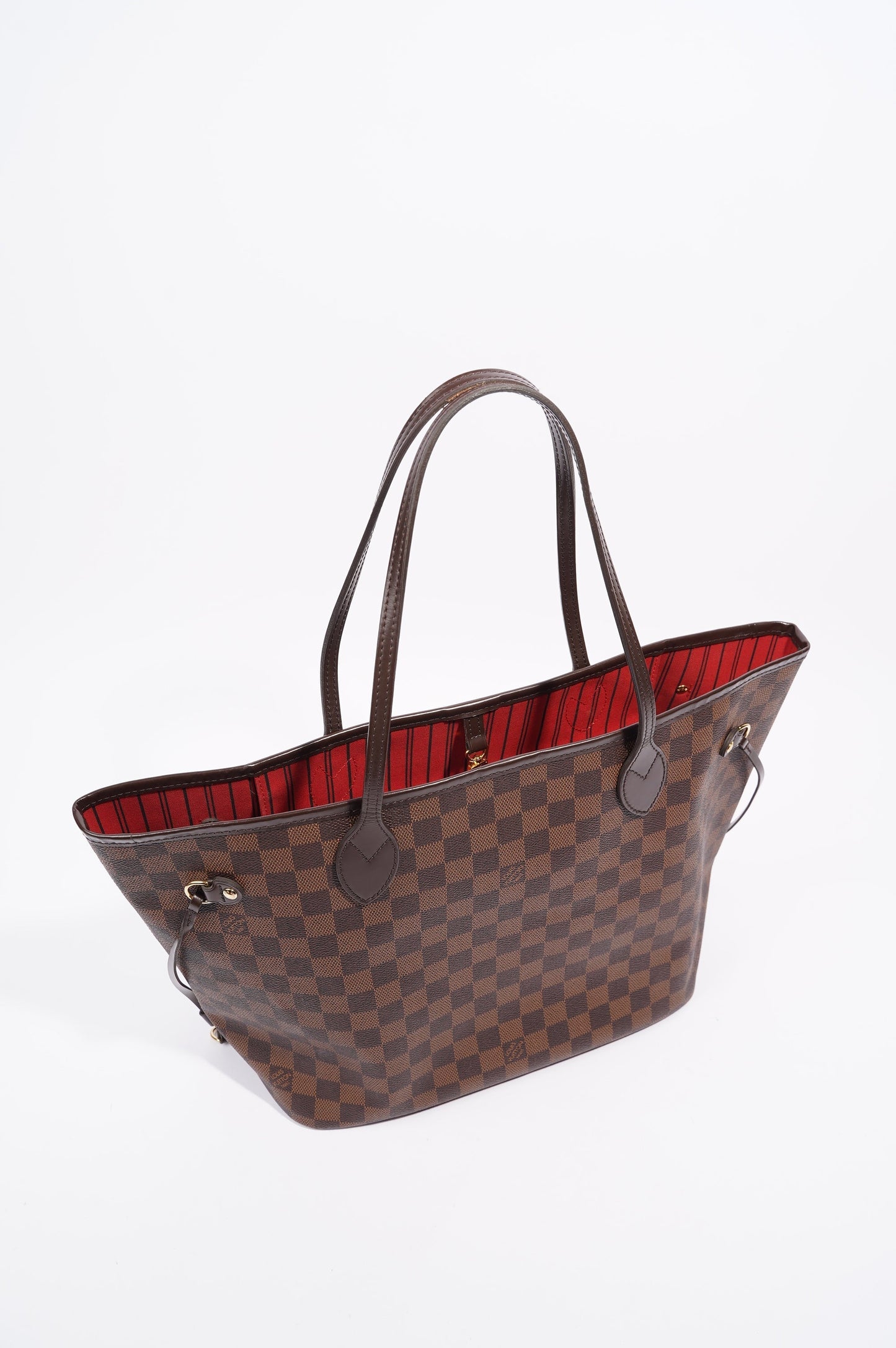 Louis Vuitton Womens Neverfull Damier Ebene MM