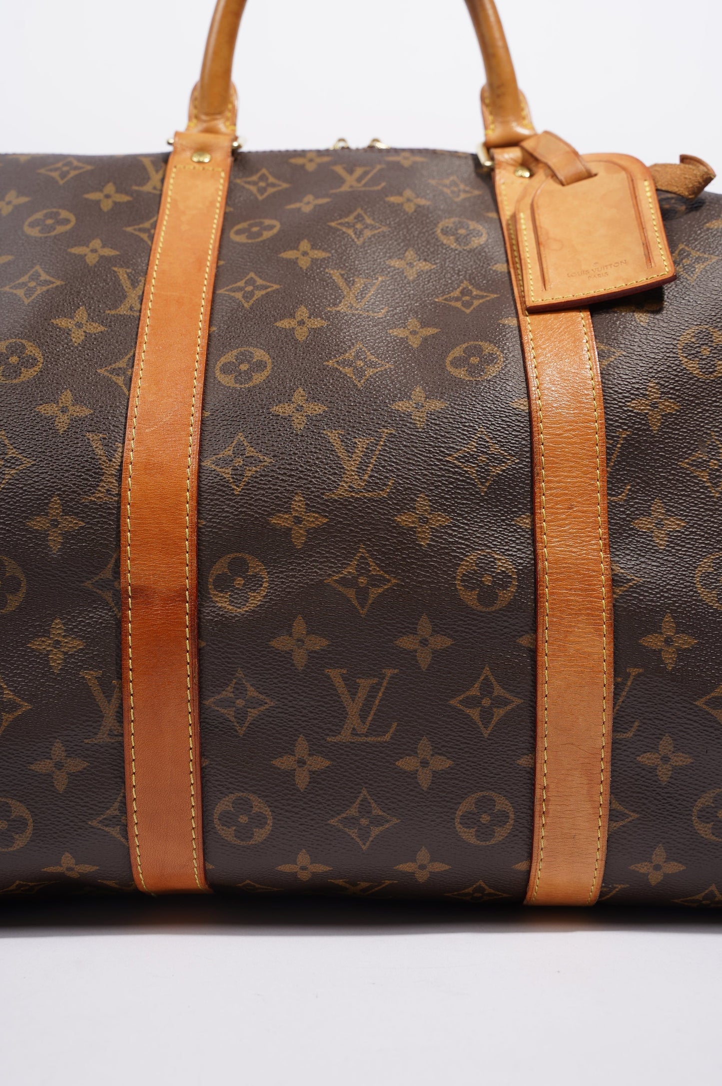 Louis Vuitton Womens Keepall Bandouliere Monogram 55