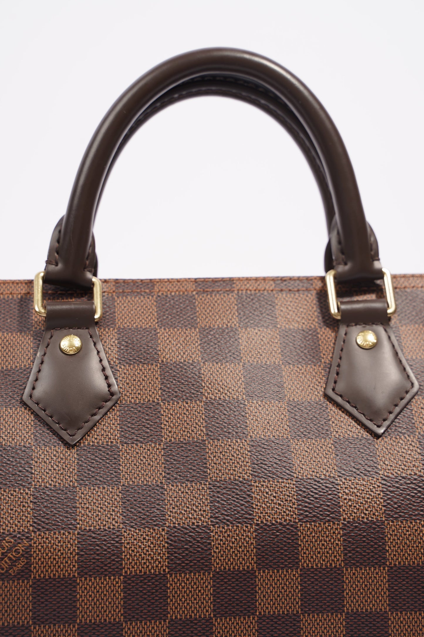 Louis Vuitton Womens Speedy Damier Ebene 35