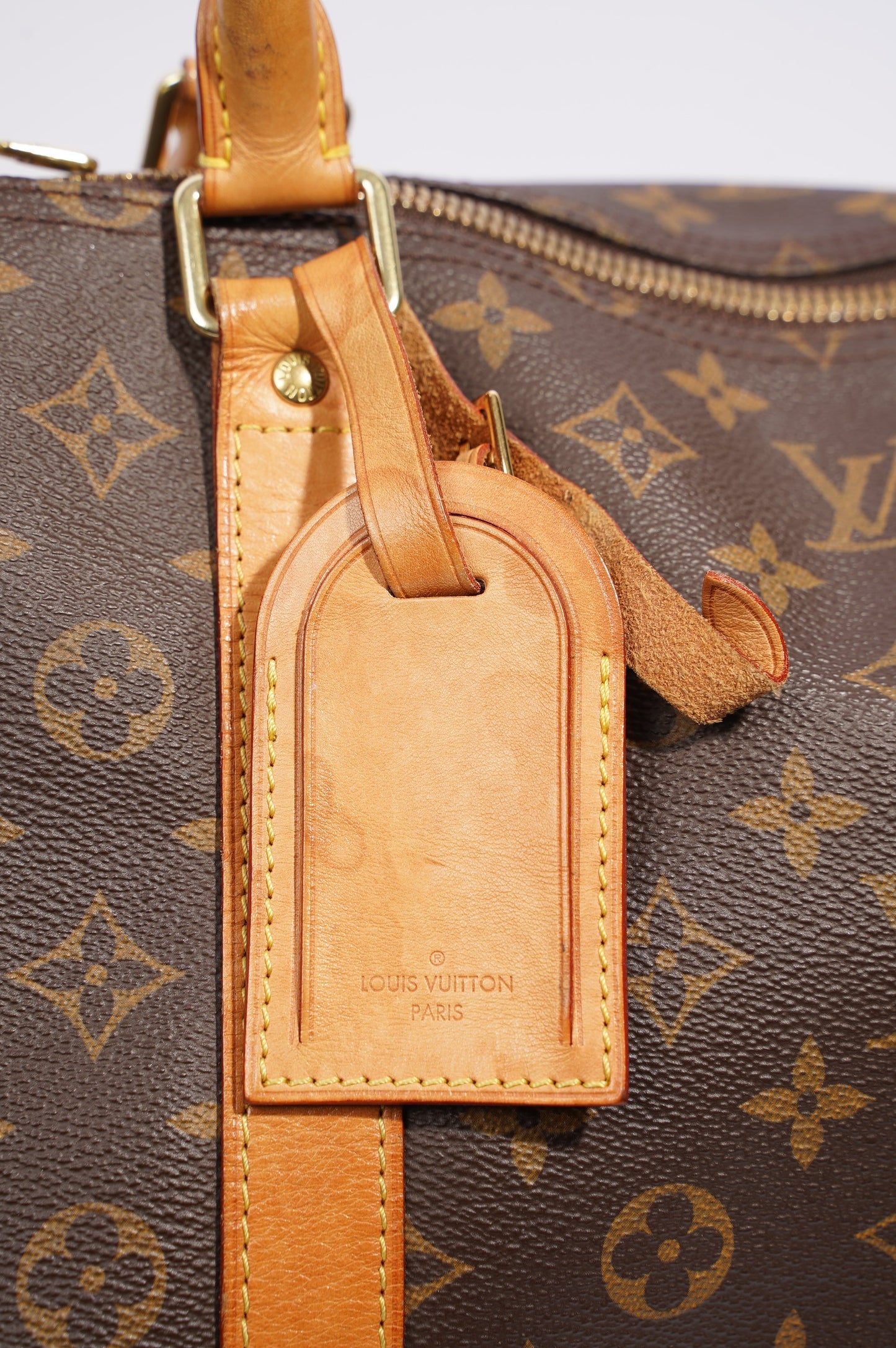 Louis Vuitton Womens Keepall Bandouliere Monogram 55