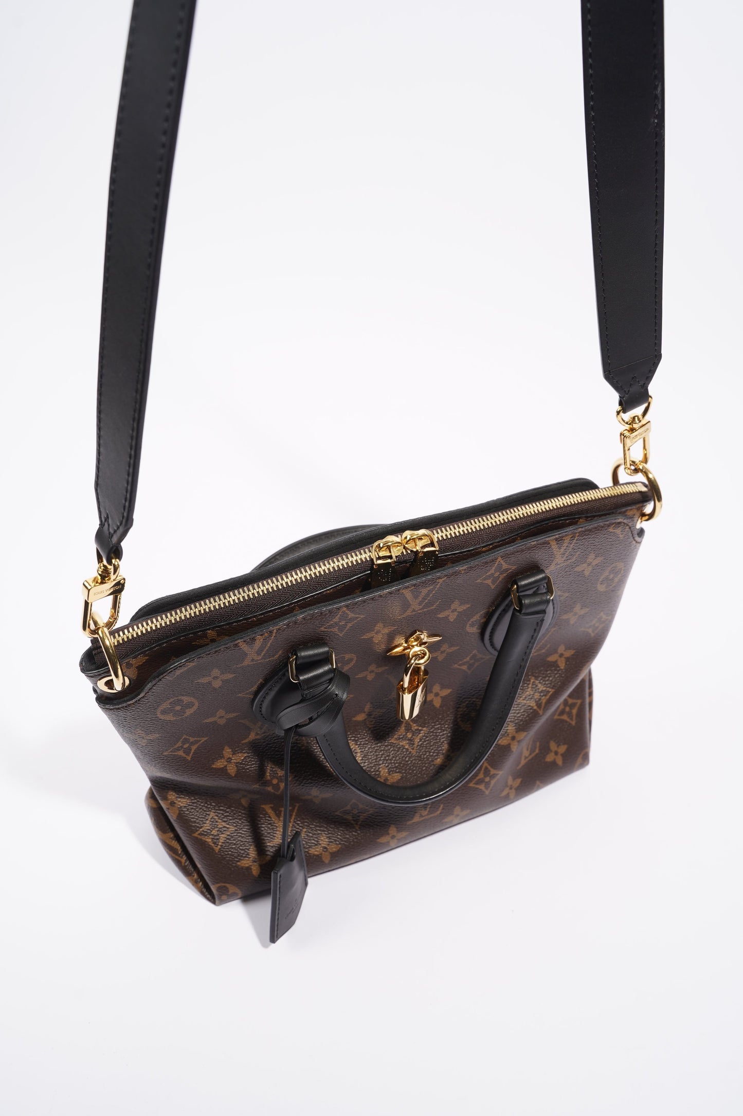 Louis Vuitton Womens Flower Zipped Tote Monogram PM