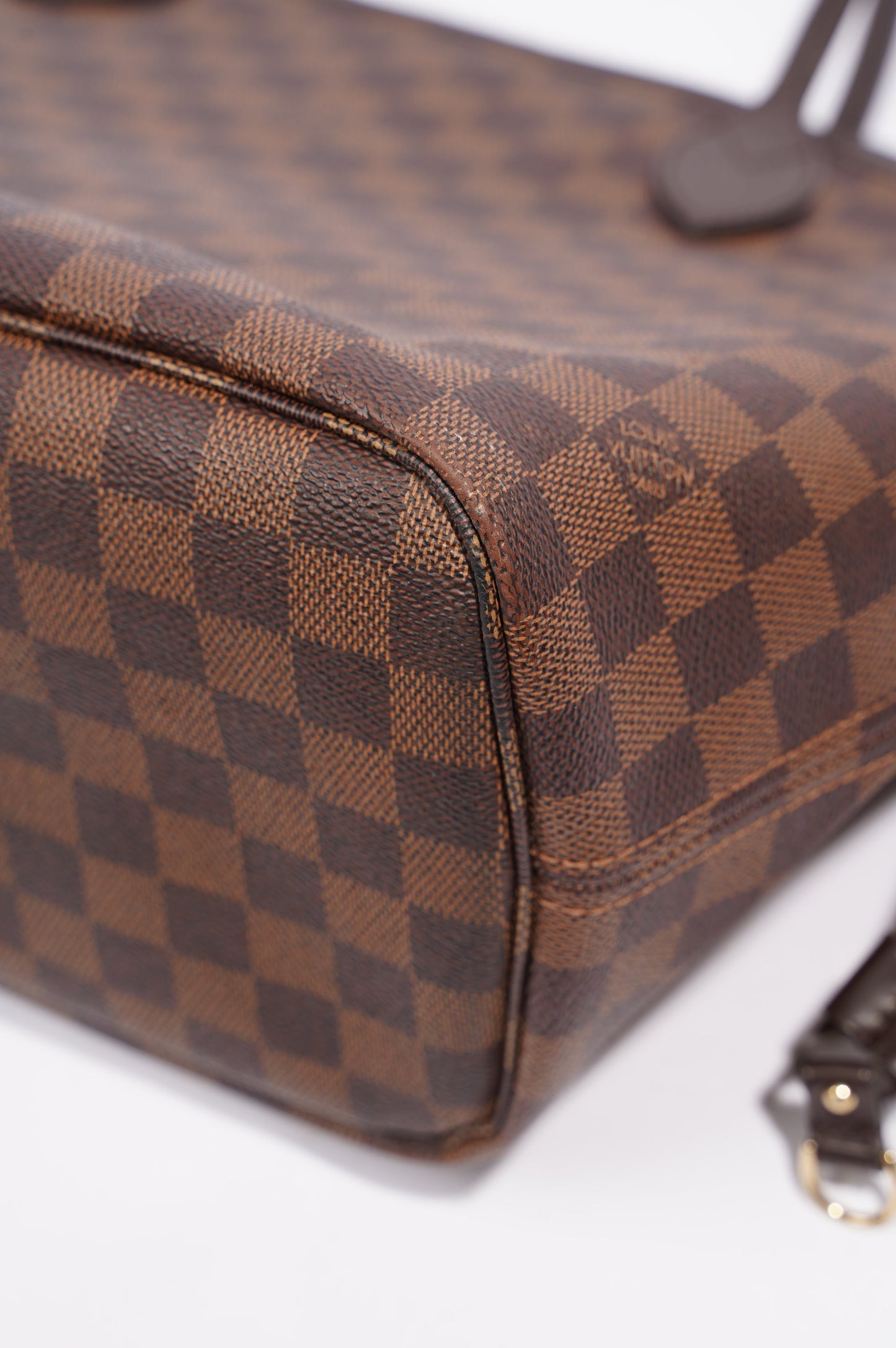 Louis Vuitton Womens Neverfull Damier Ebene MM
