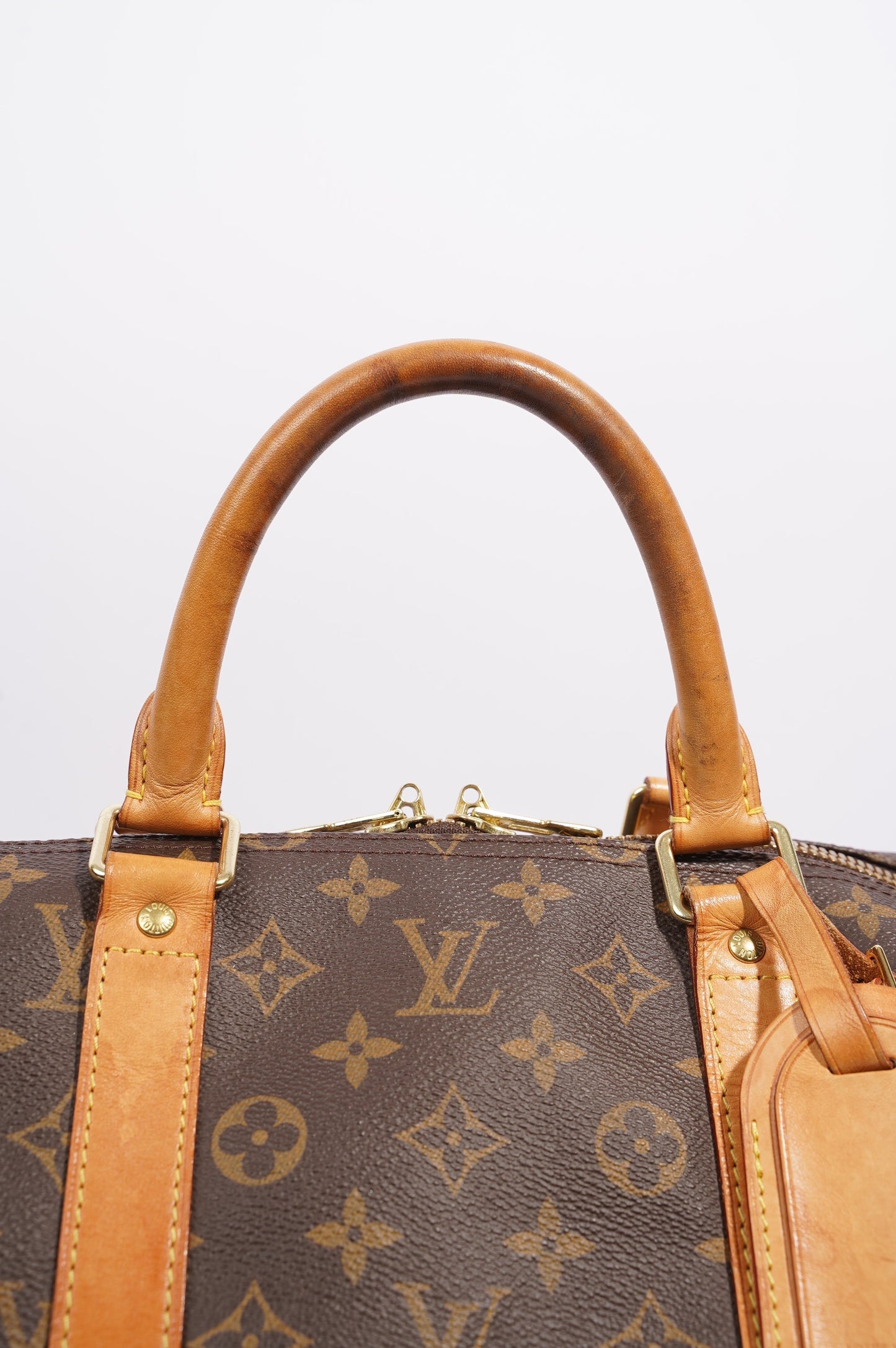 Louis Vuitton Womens Keepall Bandouliere Monogram 55