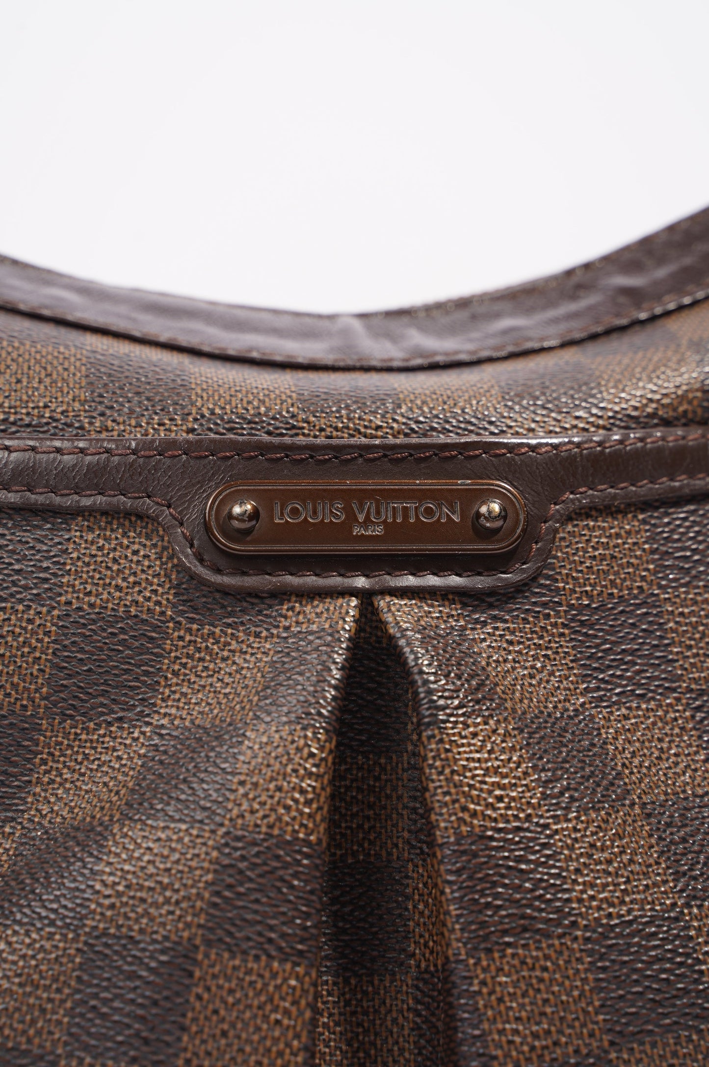 Louis Vuitton Womens Vintage Bloomsbury Damier Ebene