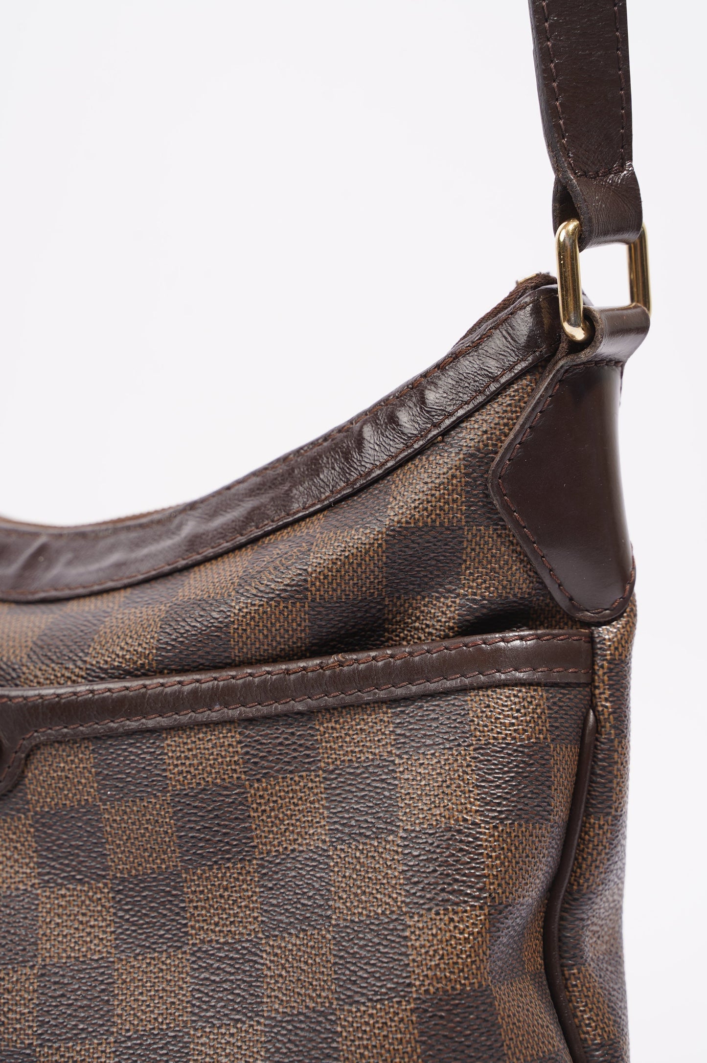 Louis Vuitton Womens Vintage Bloomsbury Damier Ebene