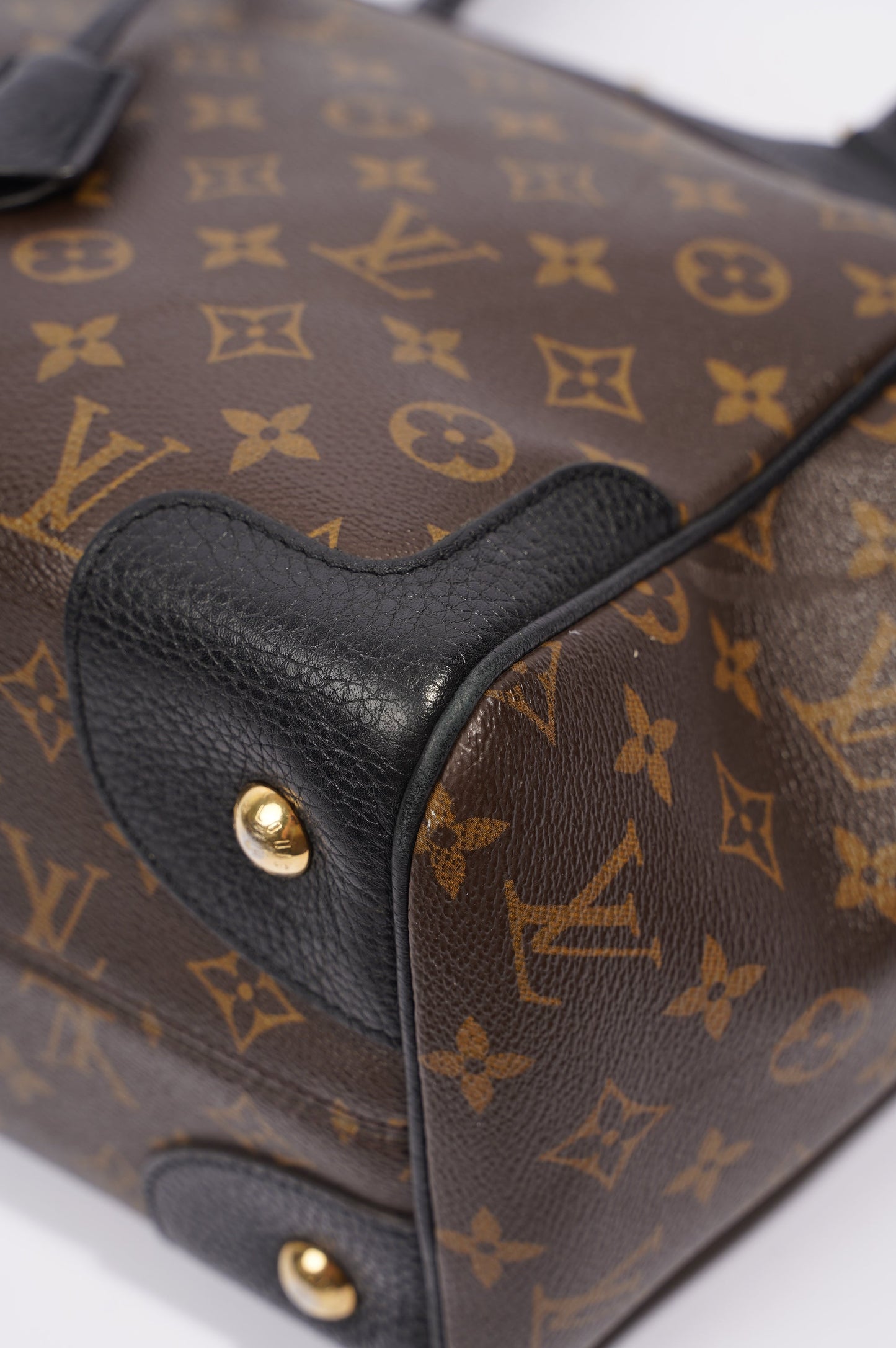 Louis Vuitton Womens Estrella Tote Bag Monogram / Black MM