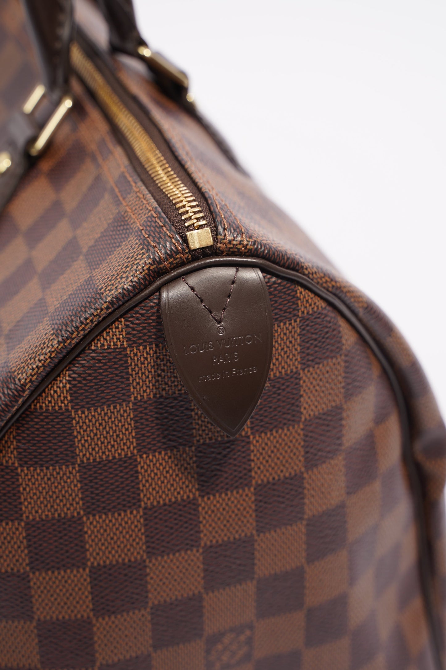 Louis Vuitton Womens Speedy Damier Ebene 35