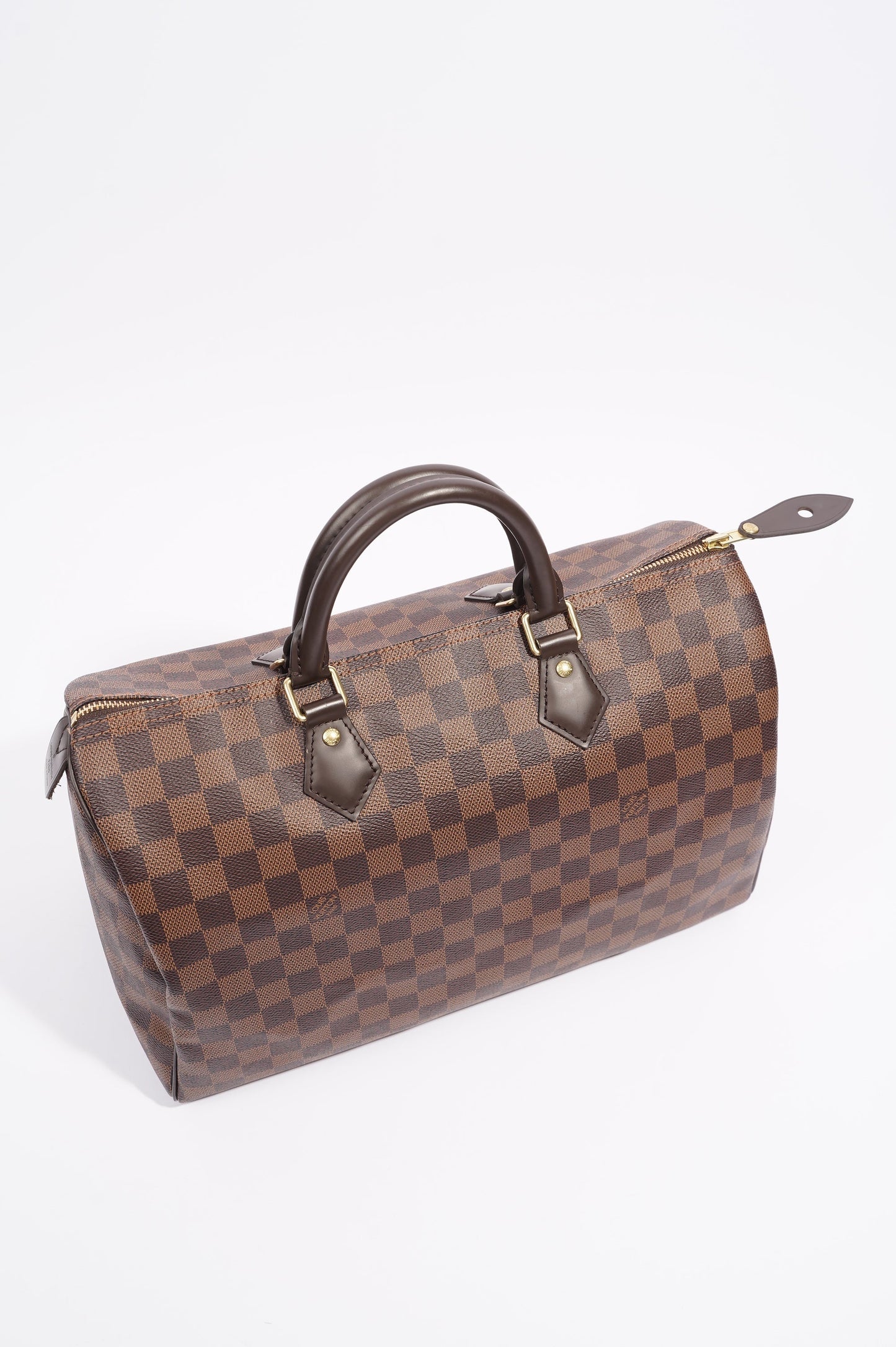 Louis Vuitton Womens Speedy Damier Ebene 35