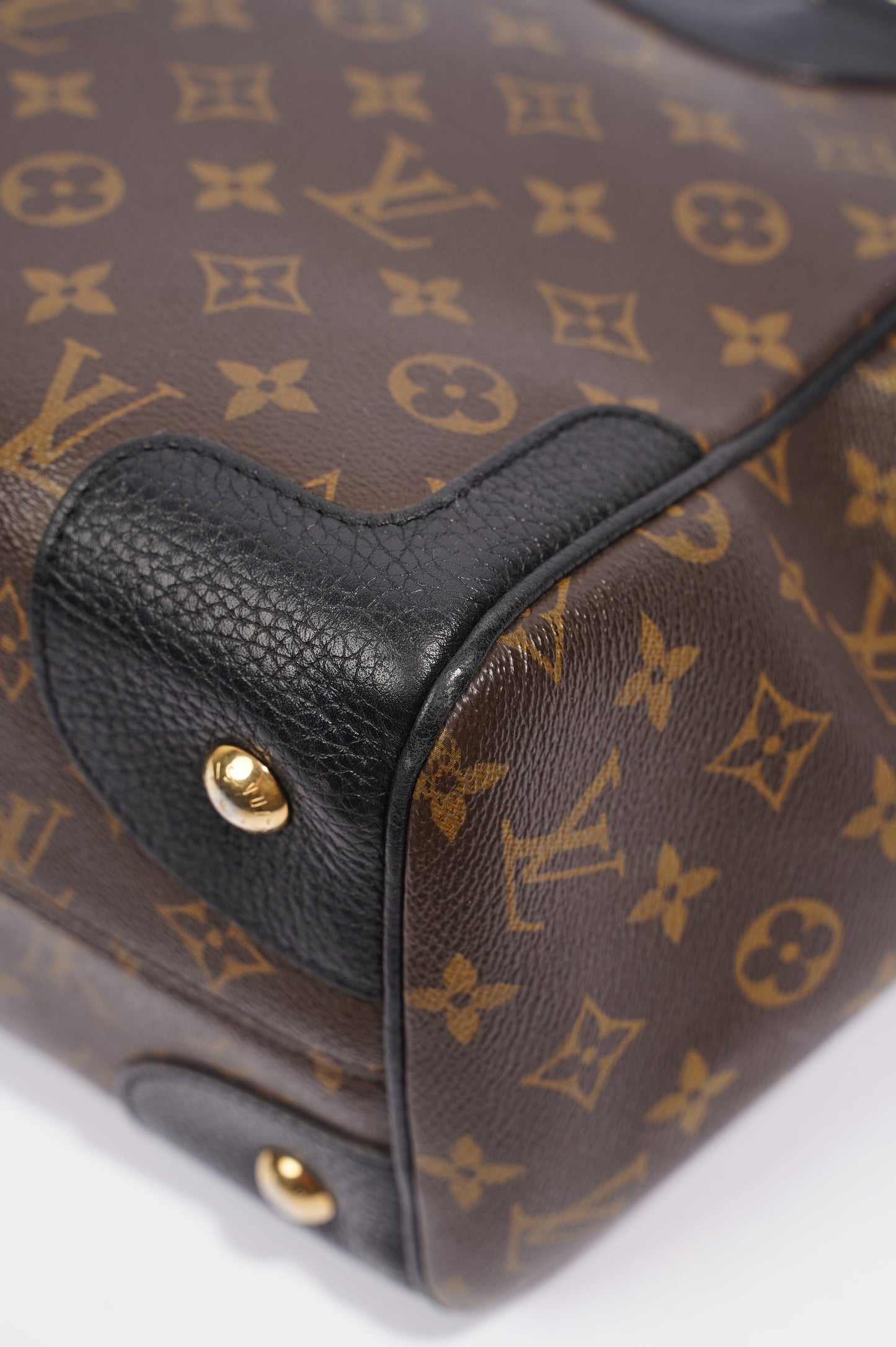 Louis Vuitton Womens Estrella Tote Bag Monogram / Black MM