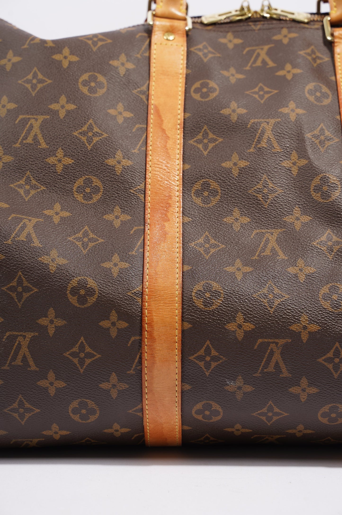 Louis Vuitton Womens Keepall Bandouliere Monogram 55