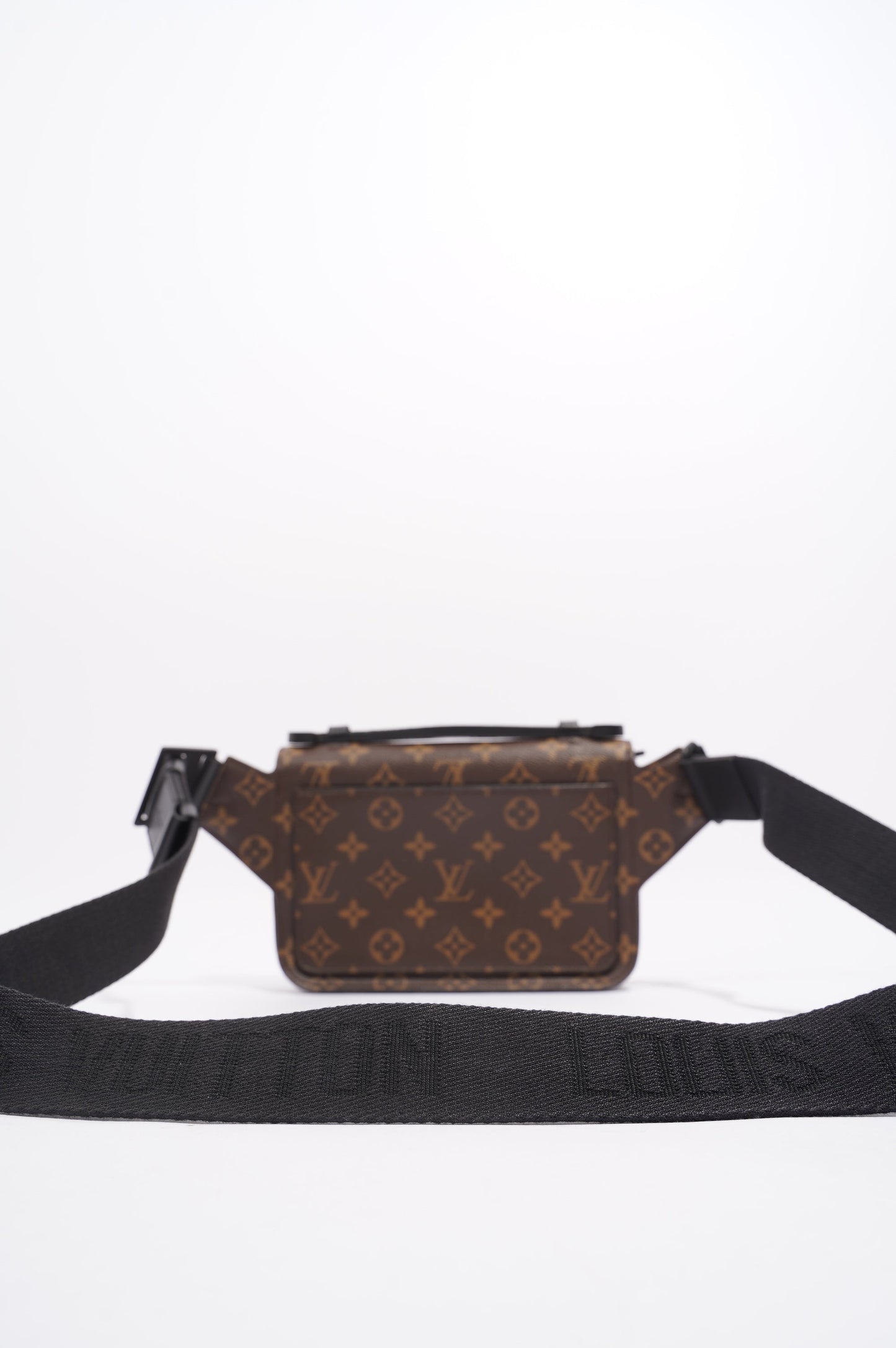 Louis Vuitton Mens S Lock Sling Bag Monogram Canvas