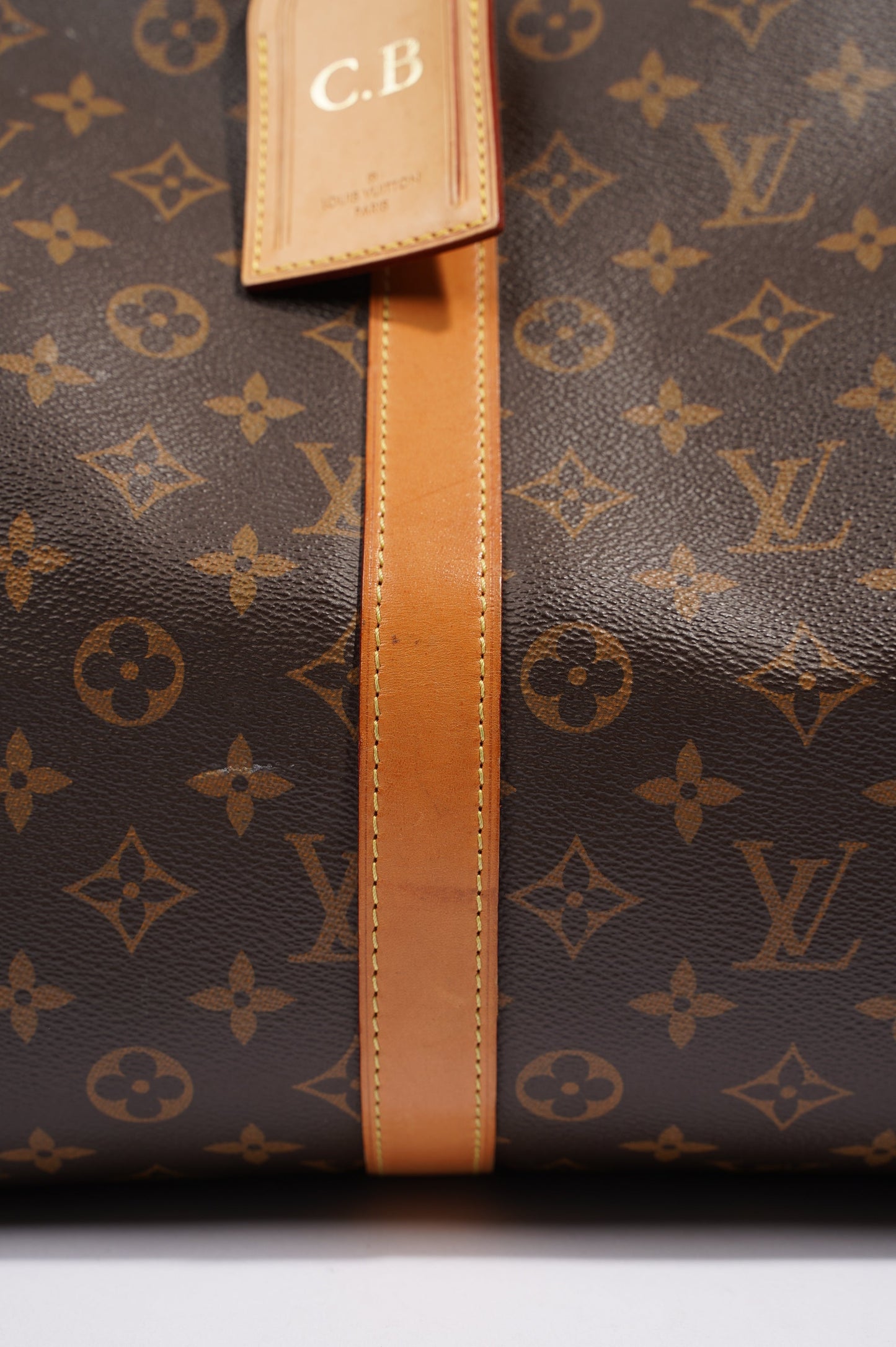 Louis Vuitton Womens Keepall Bandouliere Monogram 55