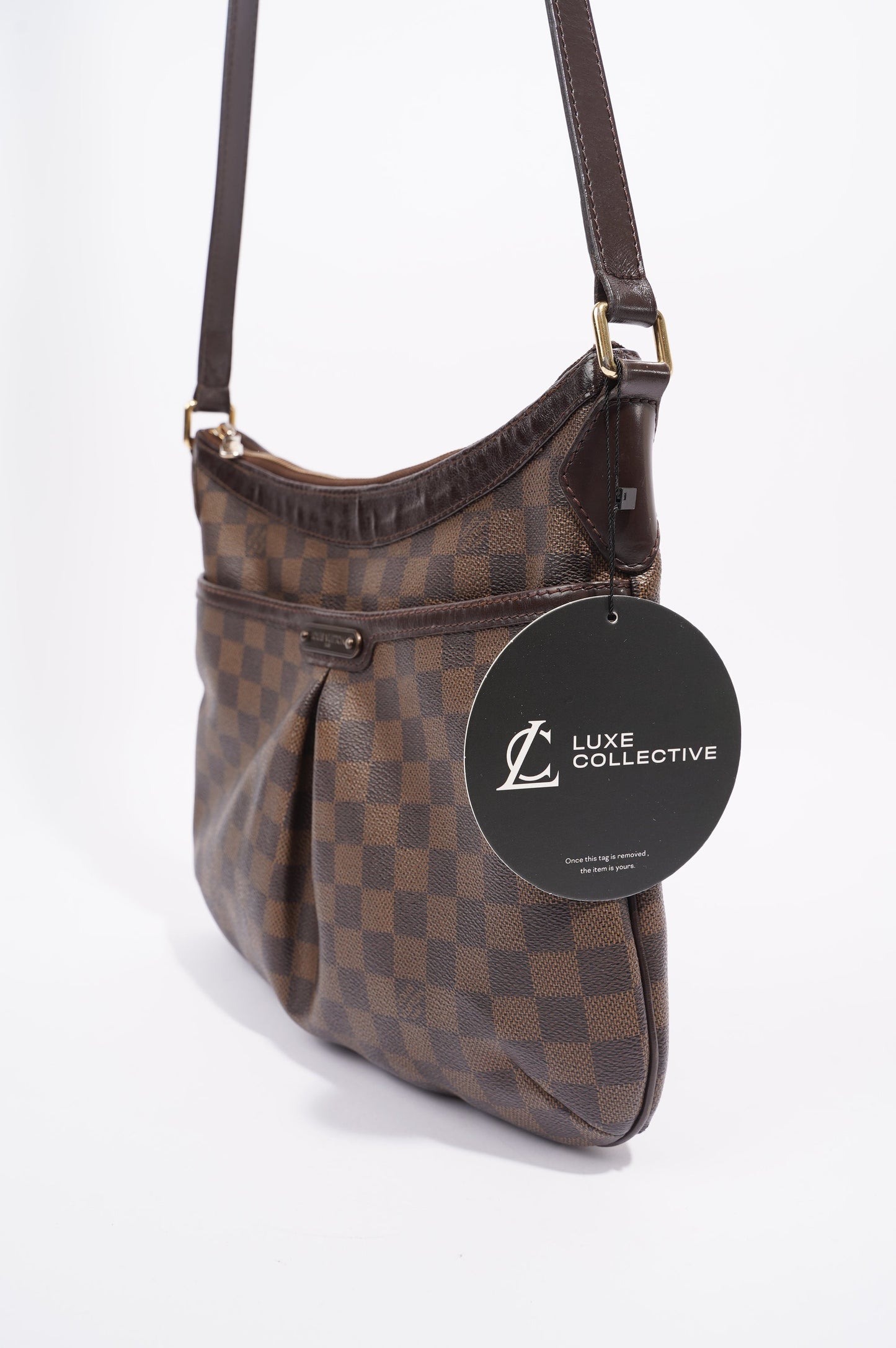 Louis Vuitton Womens Vintage Bloomsbury Damier Ebene